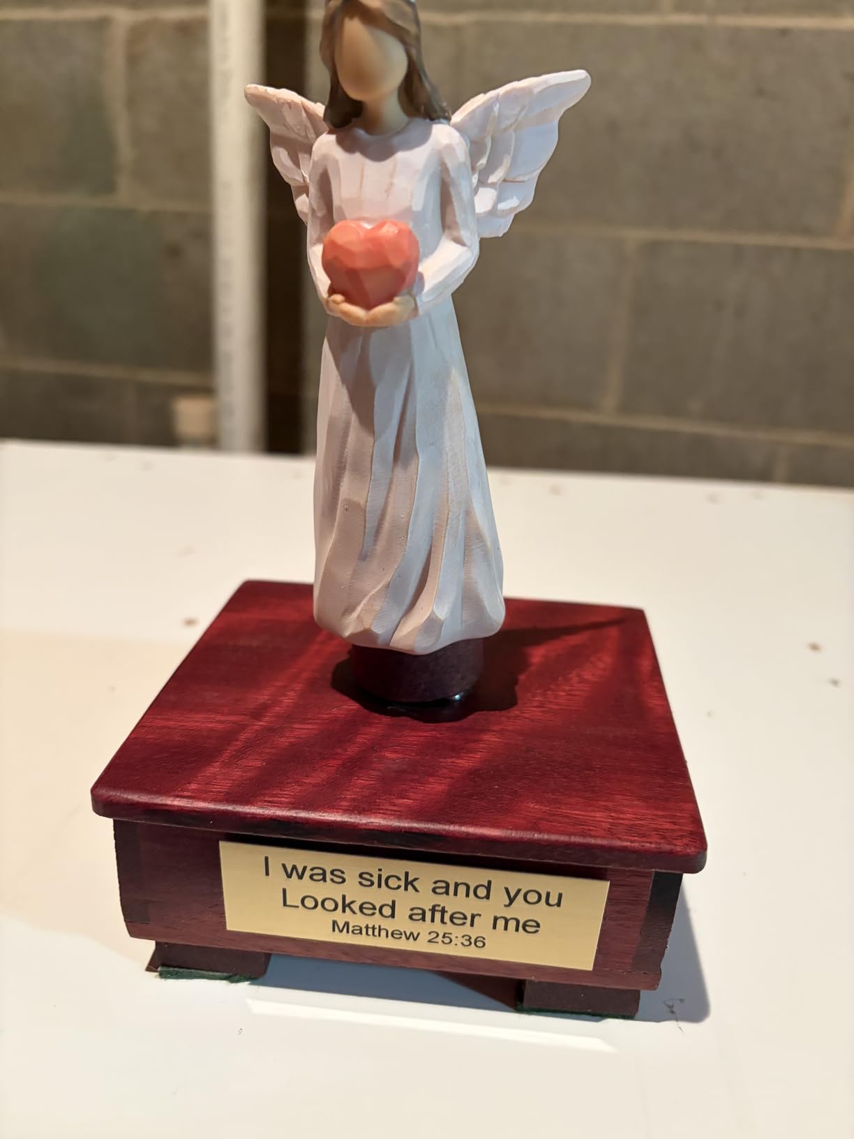 Nurse Gifts for Women, Angel Nurse Statue Hand-Painted for Home Desk Decor | Resin Figurines for Nursing School Graduation, Nurses' Day, Retirement Commemorations, or As a Token of Appreciation customer photo 1