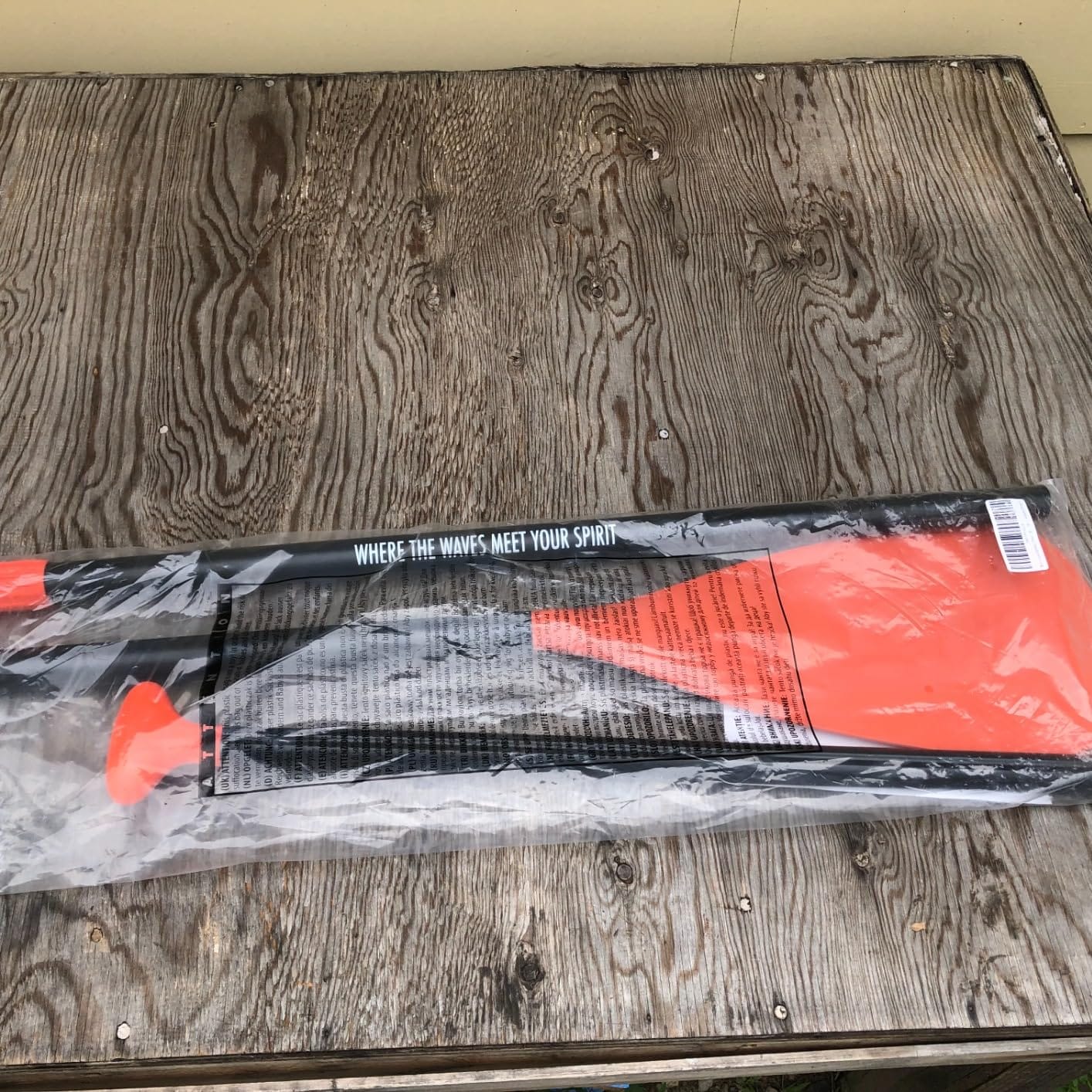 niphean 3/4-Piece Kayak/SUP Paddle, Adjustable, Lightweight Aluminum Alloy Shaft with Fiberglass Blade, Detachable customer photo 1