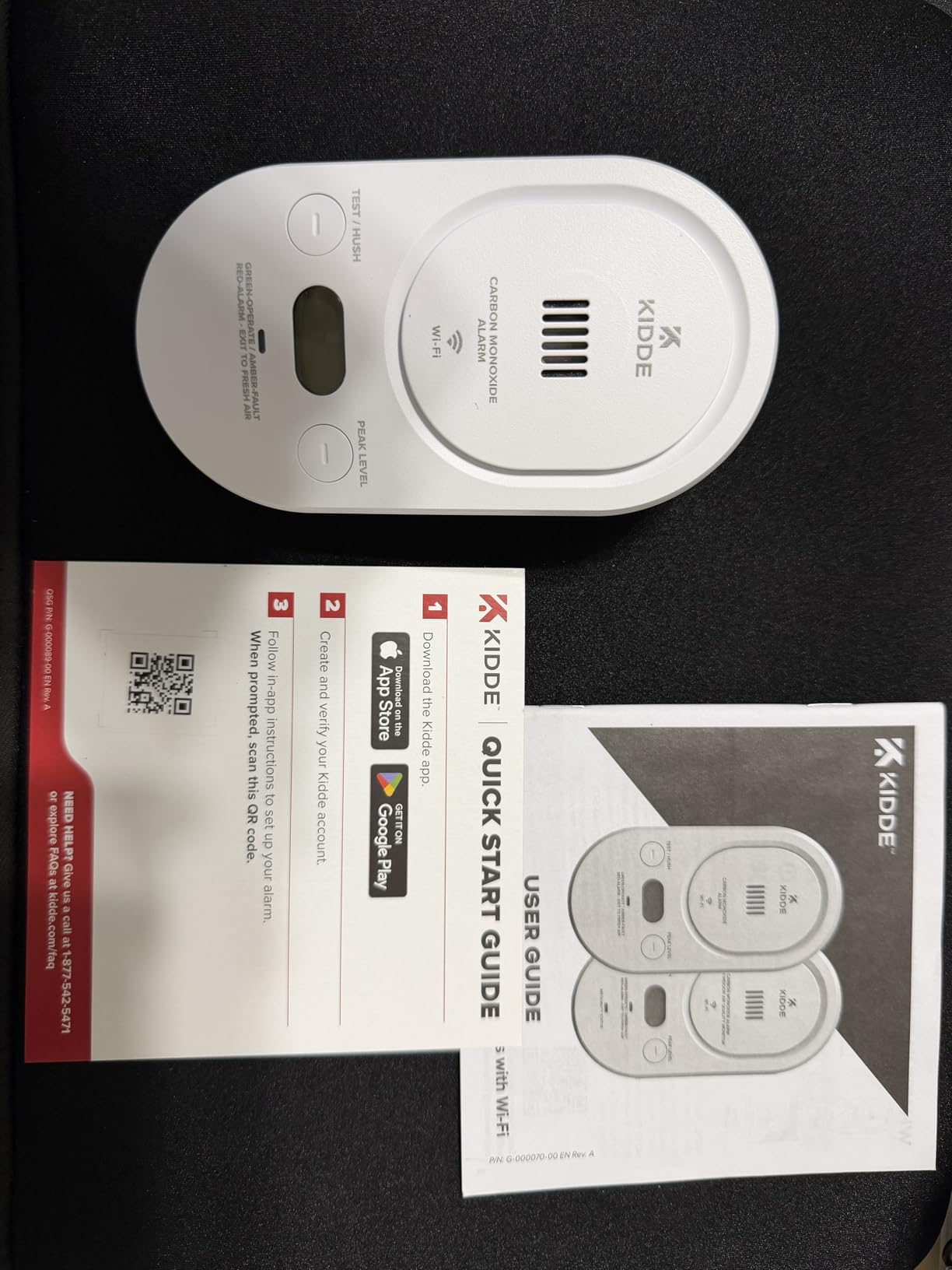 Kidde Smart Carbon Monoxide Detector, Plug-in with AA Battery Backup, Real-Time Notifications, 2.4 GHz Wi-Fi Enabled, Rotating Plug, 85 dB Alarm, 5th Edition, COPDW customer photo 2