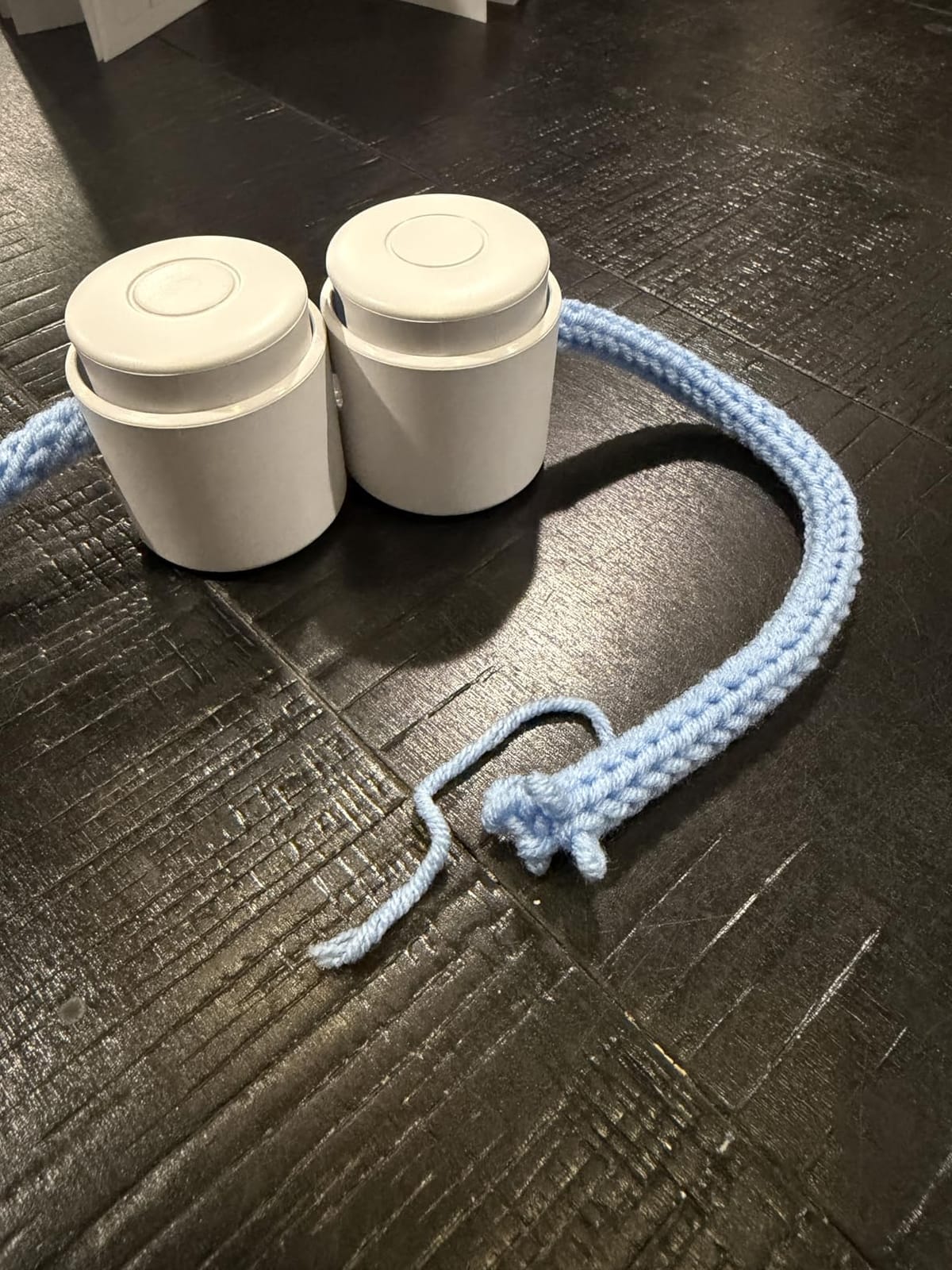 Caydo Electric iCord Knitting Machine F1, Auto Knit Yarn into Neat i-Cords | Portable Efficient i-Cord Maker, Fast DIY Handmade Tool, Perfect Present for Knitting & Crochet Craft Lovers, Patented, Blue customer photo 1