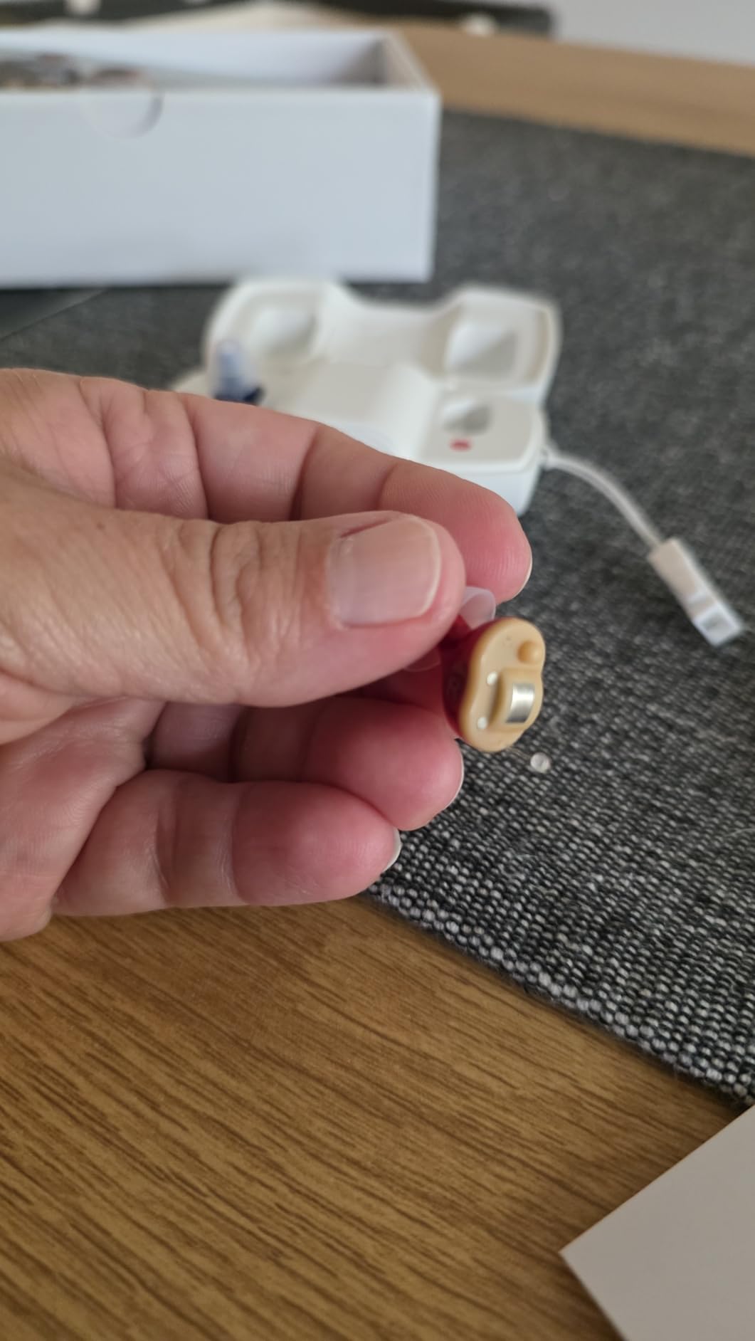 Nova Hearing Aids for Seniors Adults: Superior Sound Quality - Smart Noise Cancelling - No Feedback - 1.5Hrs Charging for 100Hrs Working - Come with Anti-Lost Lanyard - Over-the-Counter customer photo 1