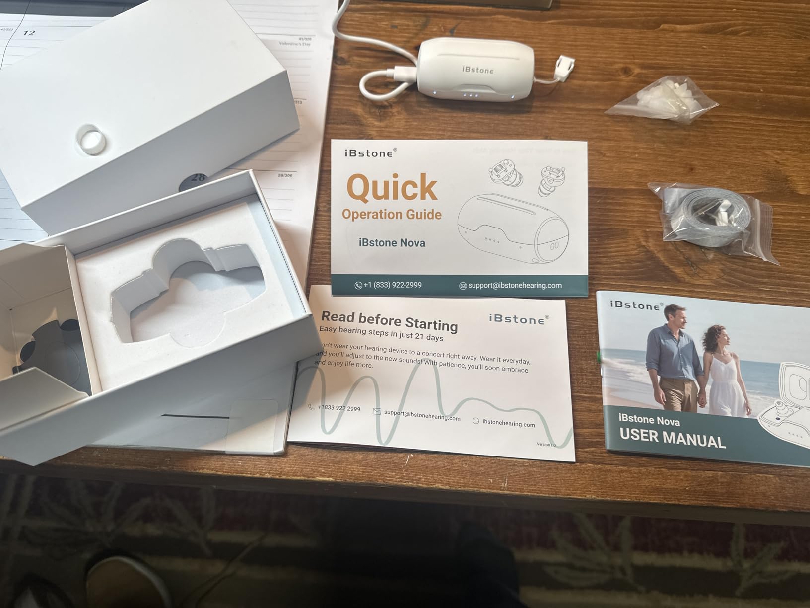 Nova Hearing Aids for Seniors Adults: Superior Sound Quality - Smart Noise Cancelling - No Feedback - 1.5Hrs Charging for 100Hrs Working - Come with Anti-Lost Lanyard - Over-the-Counter customer photo 2