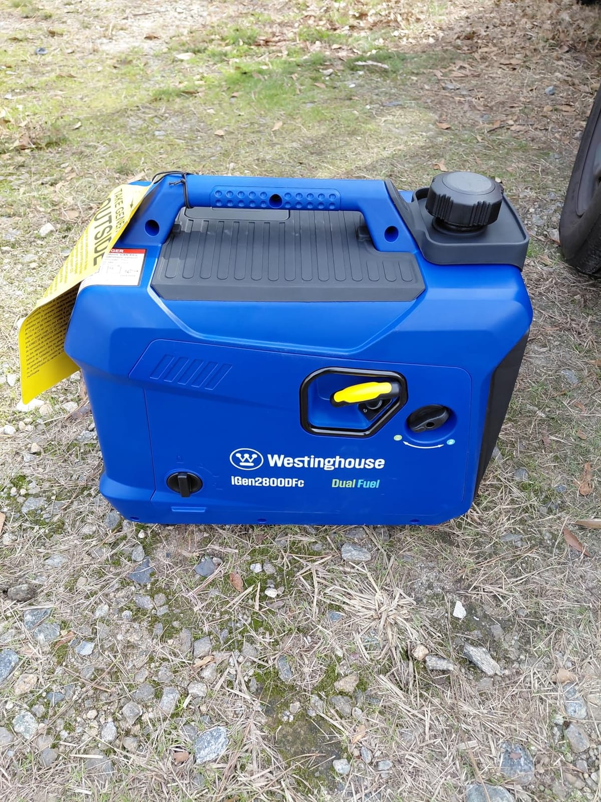 Westinghouse 2800 Peak Watt Super Quiet & Lightweight Dual Fuel Portable Inverter Generator, Gas & Propane Powered, CO Sensor, Parallel Capable, Long Run Time customer photo 1
