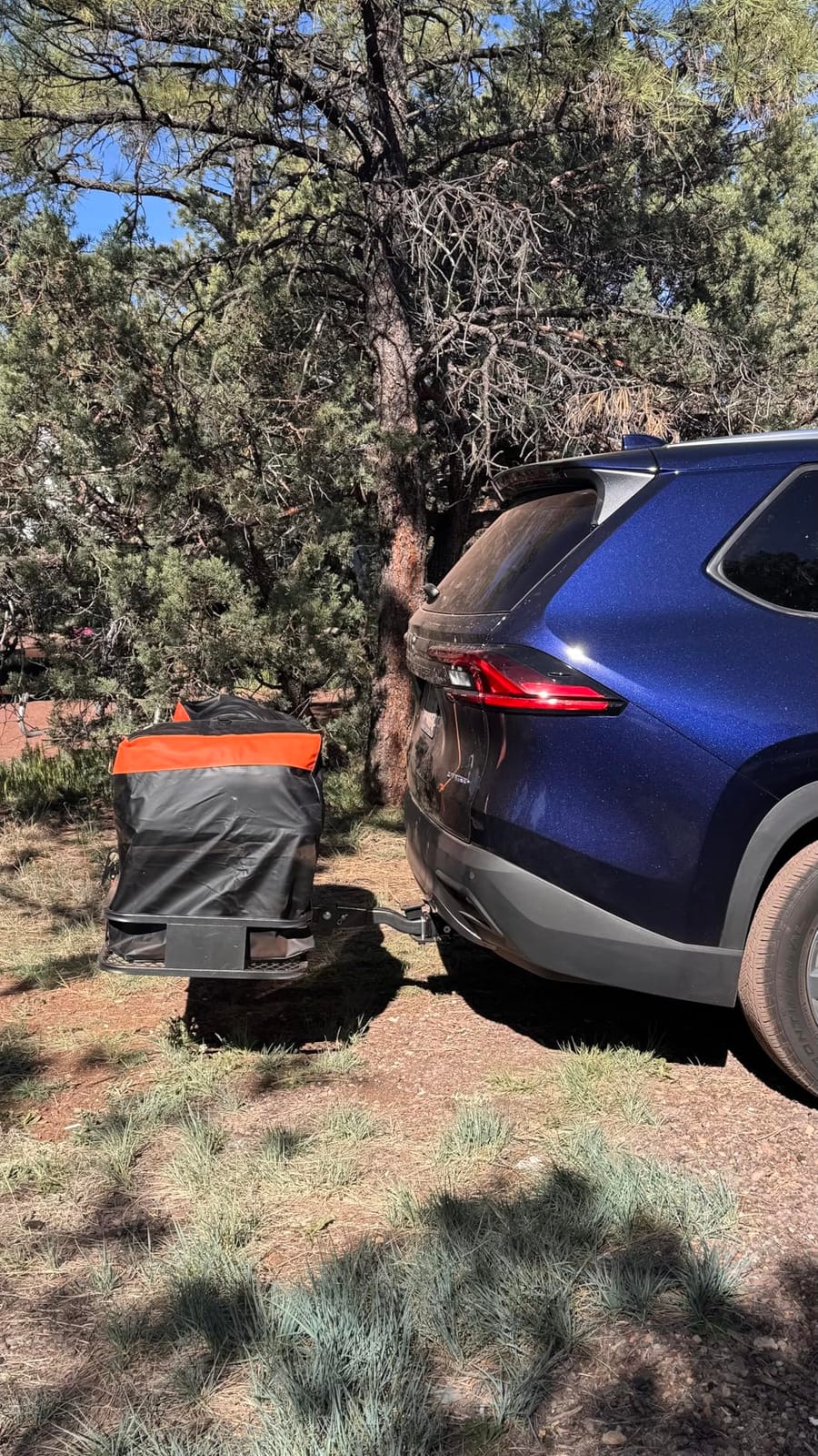 Hitch Mount Cargo Carrier Rack Basket 60