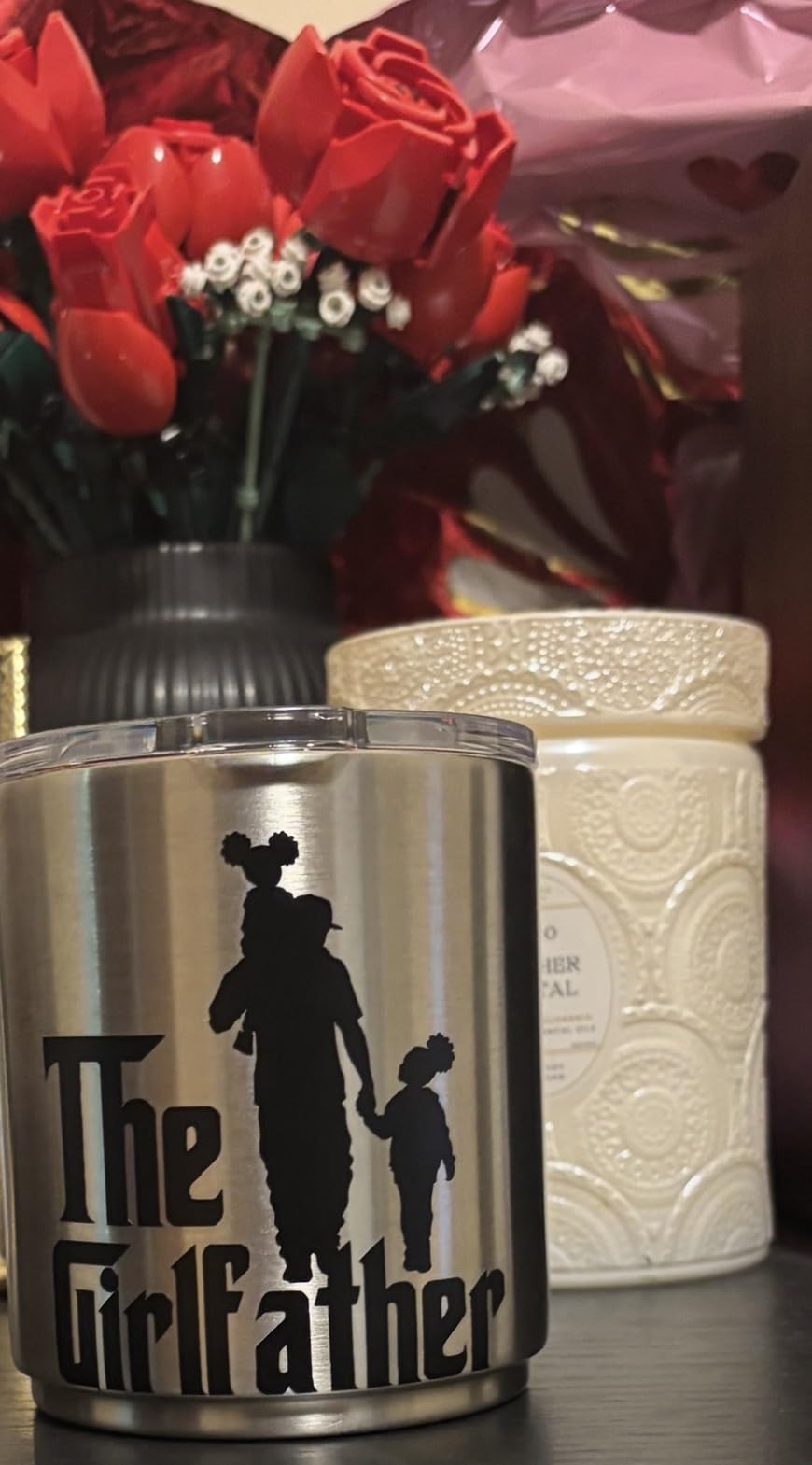 YETI Rambler 10 oz Ceramic Lined Lowball 2.0, Vacuum Insulated with MagSlider Lid, Black customer photo 1