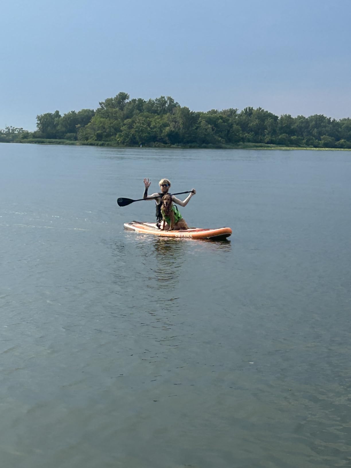 CETANA Extra Wide Inflatable Paddle Board 11'6 x 35