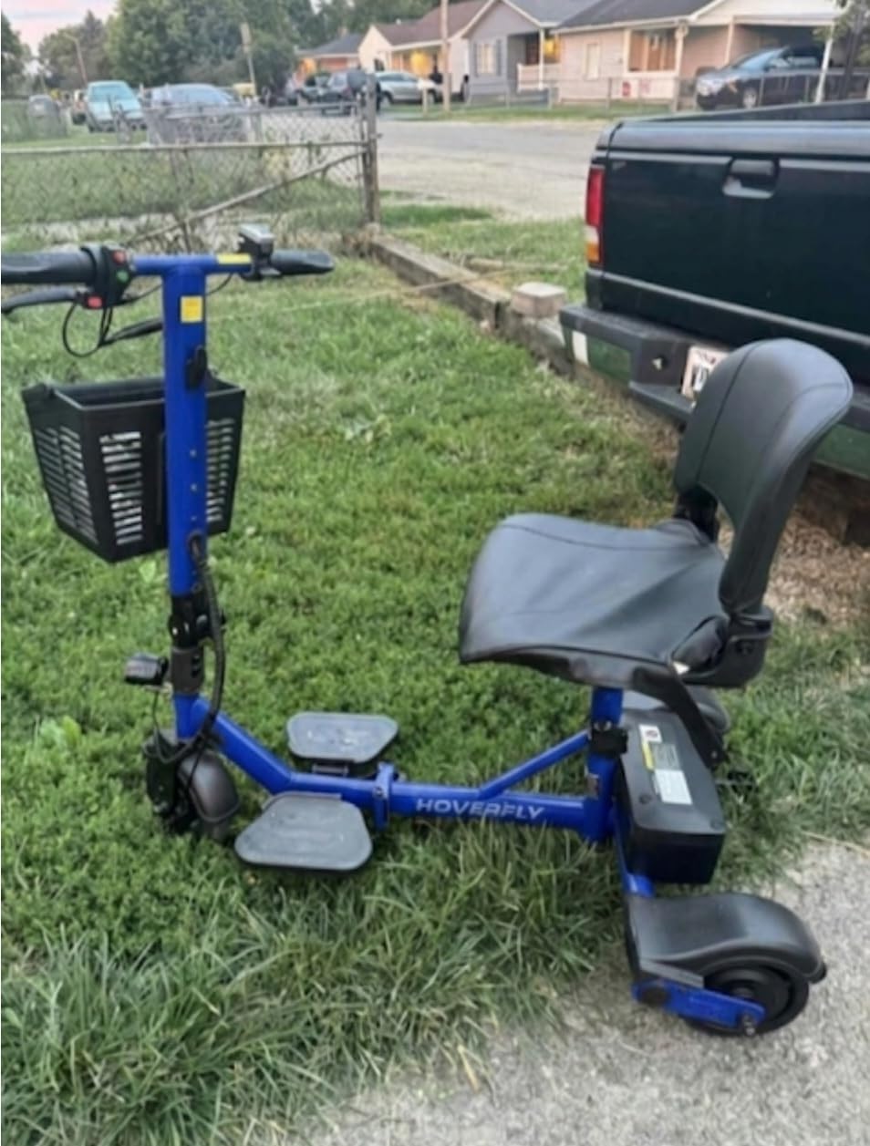 Hoverfly T3 Mobility Scooter for Seniors/Adult, Max 13 Miles & 3.75Mph | 3-Wheel, Solid 8