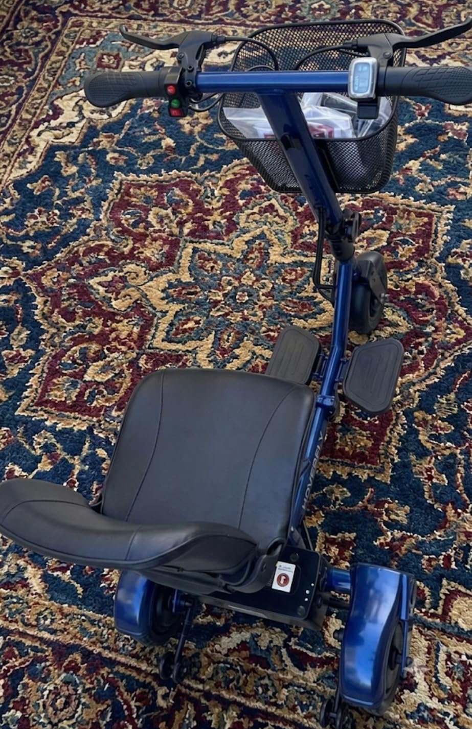 Hoverfly T3 Mobility Scooter for Seniors/Adult, Max 13 Miles & 3.75Mph | 3-Wheel, Solid 8