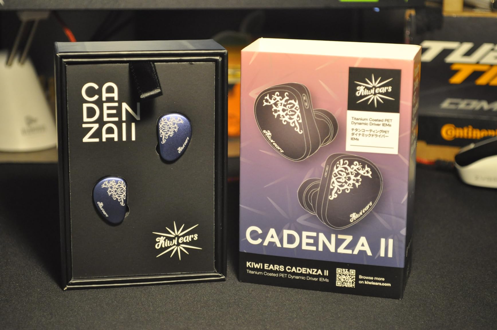 Linsoul Kiwi Ears Cadenza II 10mm Titanium Driver in Ear Monitor IEMs | KARS 2.0, Precise Tonal Balance, CNC Aluminum Faceplate, 2Pin Cable for Audiophiles Gaming, Grey, 3.5mm without Mic customer photo 1