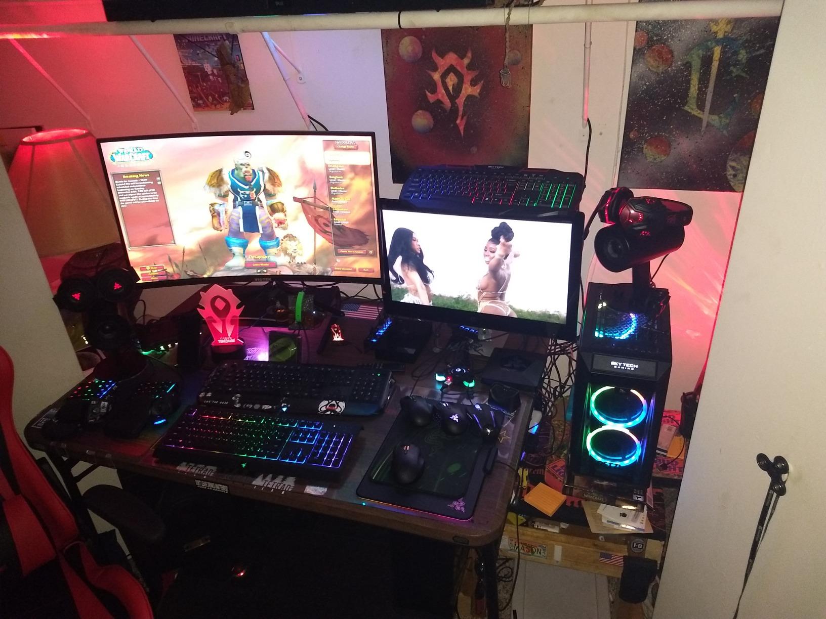 Skytech Gaming Crystal Gaming PC, AMD Ryzen 7 7700 3.8GHz, NVIDIA RTX 5060 Ti 8GB VRAM, 1TB NVMe SSD, 32GB DDR5 RAM 5600, 650W Gold PSU, Wi-Fi, Win 11, Desktop customer photo 1