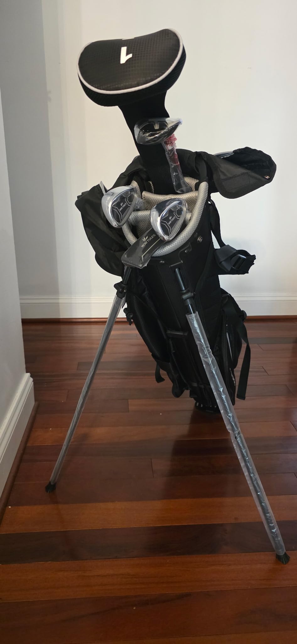 6-8-Piece Complete Golf Club Set for Men - Adult Golf Clubs with Stand Bag, Driver, Hybrid, 5/7/9/P Irons & Putter, Right Handed customer photo 2
