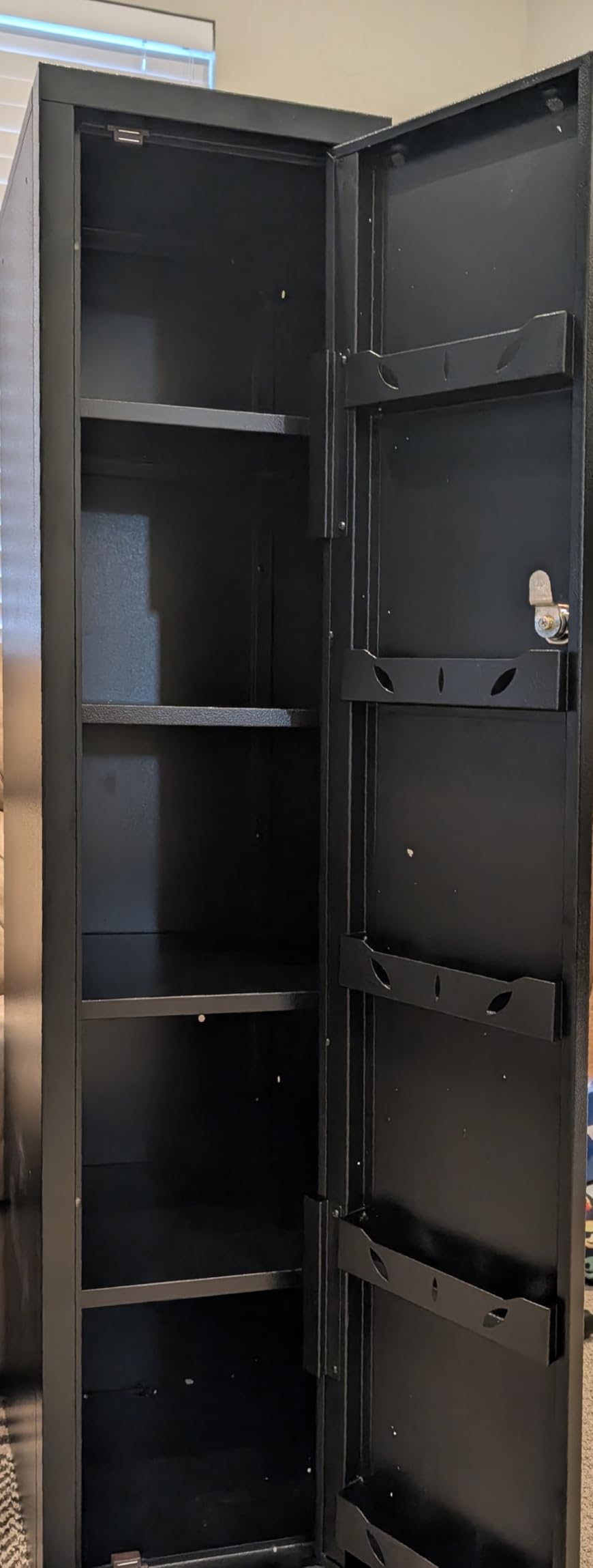 KAER 23-25 Biometric Gun Safe, Wider and Deeper Fingerprint Gun Safes for Rifle and Pistols, Large Quick Access Heavy-Duty Gun Cabinet for Firearm Ammo with Drawer & Gun Rack, Assembled customer photo 2
