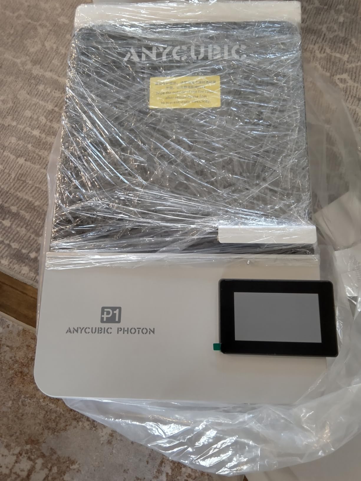 ANYCUBIC Photon P1 Resin 3D Printer with Dual-Color/-Material Printing | Engineering-Grade Resin Compatible, Stability Industrial Ball Screw, Large Build Size 8.78x4.96x9.05in customer photo 2