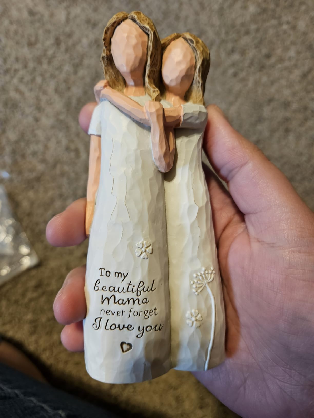 Mother in Law Gifts, Gifts for Mother in Law Birthday Figurines | Mother in Law Wedding Gifts, Gifts for Mother in Law Mother's Day Christmas Thanksgiving Day, Resin Hand-Painted Statue customer photo 2