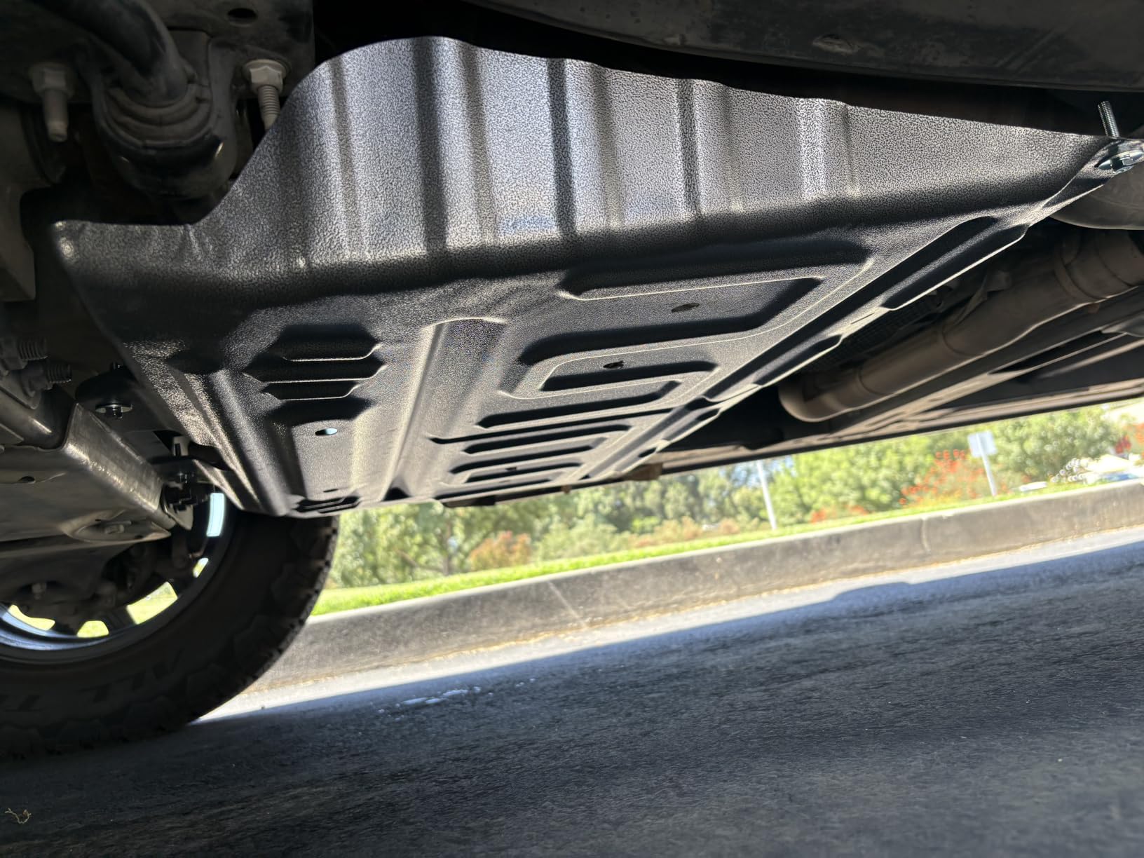 Engine Splash Shield Guard for 2015-2024 F150 with Gasoline Engine | Heavy Duty Metal Skid Plate Under Cover customer photo 1
