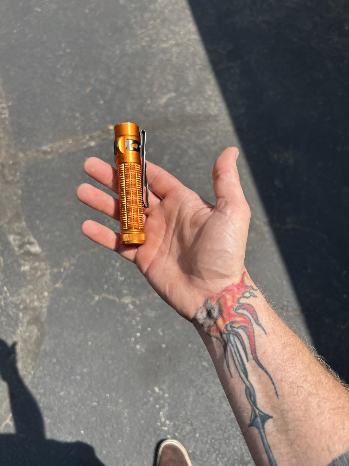 OLIGHT Baton4 Pro EDC Flashlight Rechargeable, Small Pocket Light Black | 1600 Lumens, Bright LED Flash Light customer photo 1