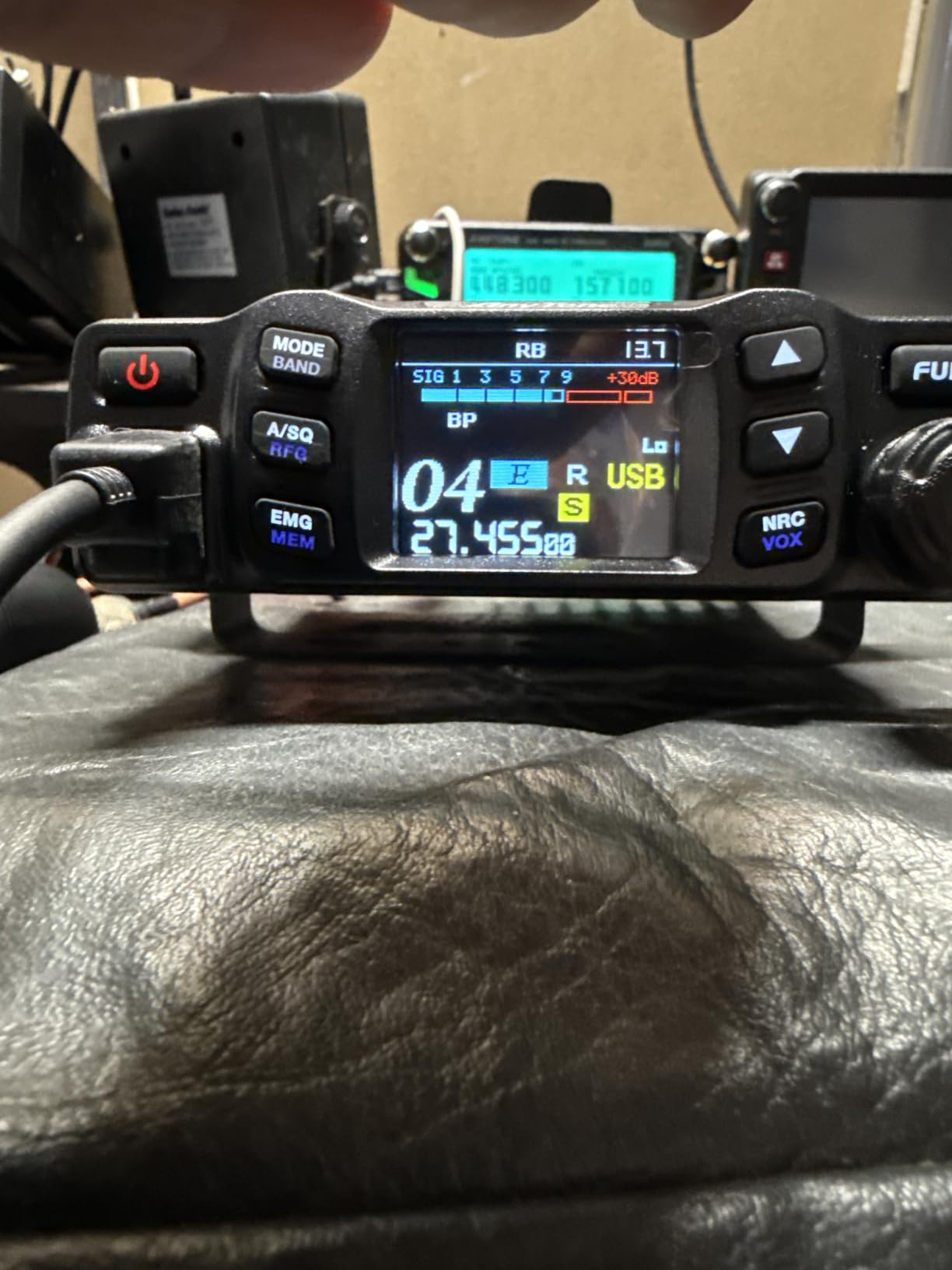 AnyTone AT-5000 CB Radio with SSB, 40 Channels Mobile Transceiver, USB/LSB, NOAA Weather, NRC Noise Reduction, SWR Meter, VOX, 12V/24V for Semi Trucks customer photo 1