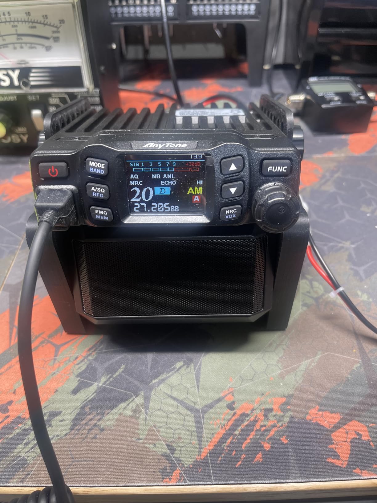 AnyTone AT-5000 CB Radio with SSB, 40 Channels Mobile Transceiver, USB/LSB, NOAA Weather, NRC Noise Reduction, SWR Meter, VOX, 12V/24V for Semi Trucks customer photo 2