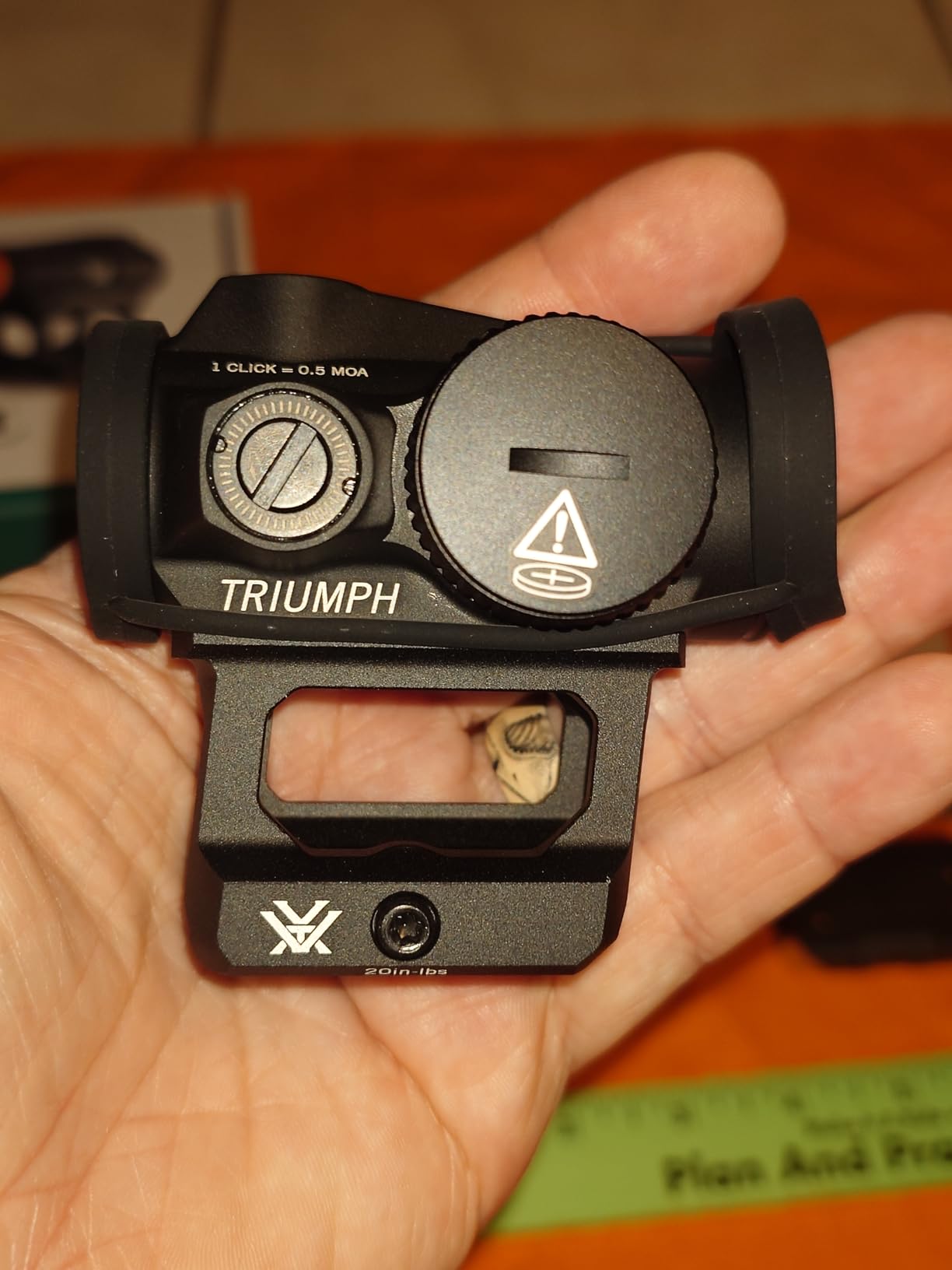 Vortex Triumph 2 MOA Red Dot Sight | Motion Activation With Auto-Shutoff, Multi-Height Mount System, NV Compatible - Unlimited, Unconditional Warranty customer photo 2