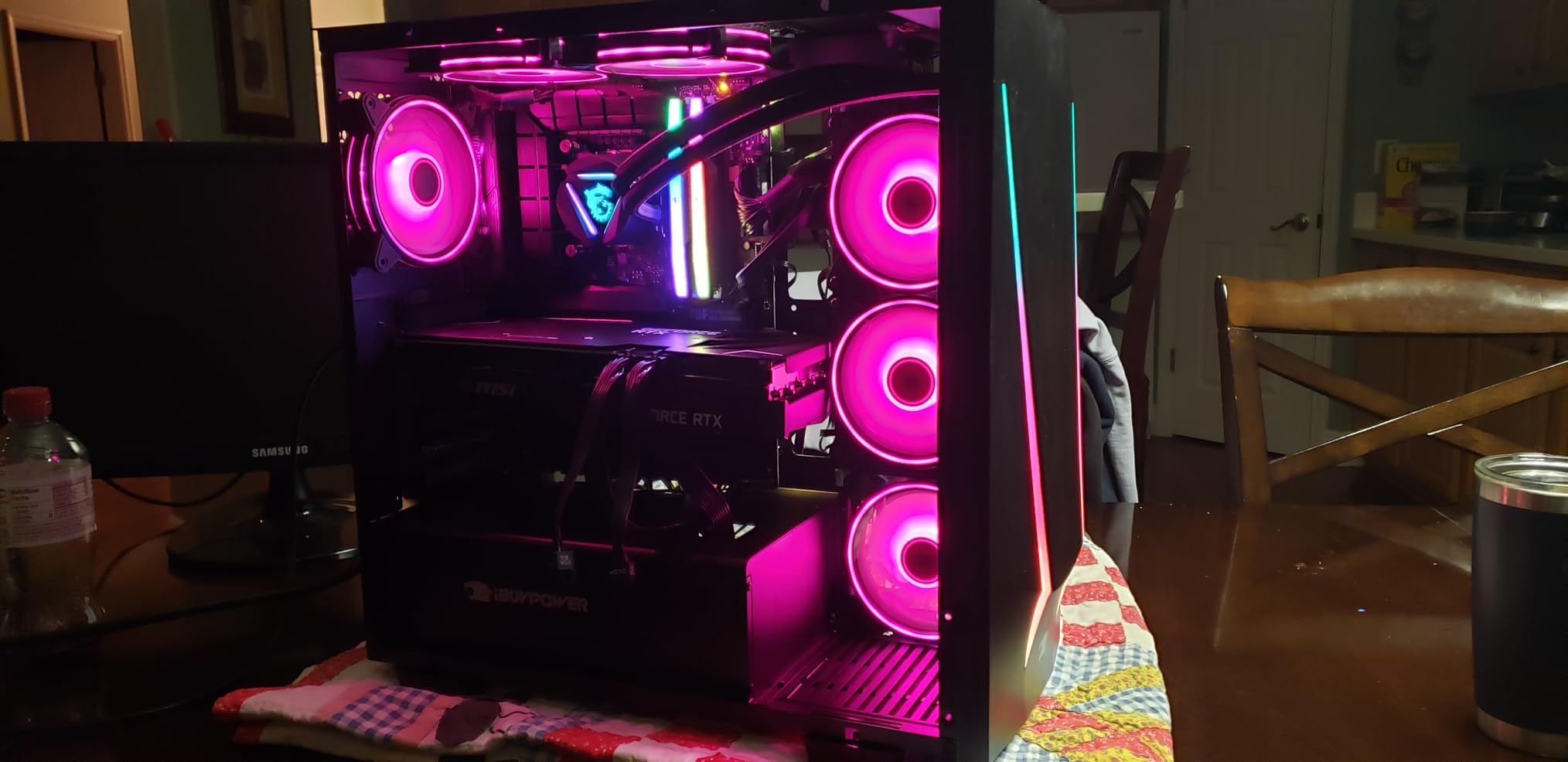 iBUYPOWER Element Gaming PC Desktop Computer Intel Core i7 14700F CPU, NVIDIA GeForce RTX 5070 12GB GPU, 32GB DDR5 RAM, 1TB NVMe SSD, Windows 11 Home, Gamer Keyboard and Mouse - EBI7N5704 customer photo 2