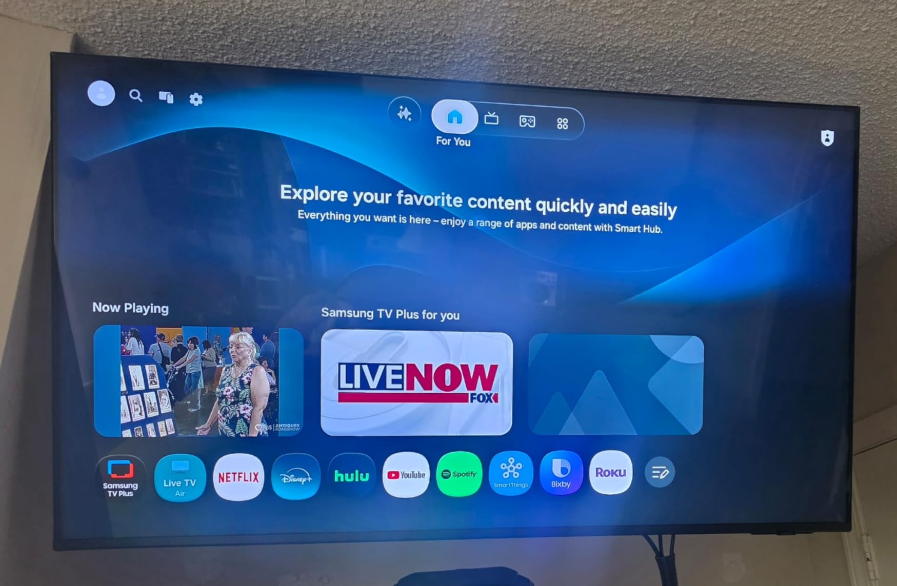 Samsung 55-Inch Class M70H Series, Mini LED, 4K, Smart TV, 2026 Model | Samsung Vision AI Companion, Mini LED Processor 4K, Pure Spectrum Color, Endless Free Content, Motion Xcelerator + DLG 120Hz customer photo 1