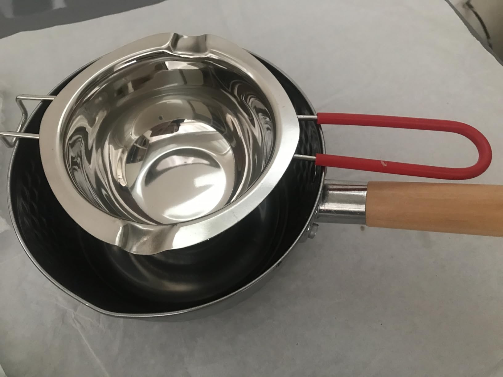 Chocolate Tempering Machine - Commercial Chocolate Melting Machine w/ 9L Capacity and 86-185℉ Temp Control, 1200W Professional Heated Chocolate Melter w/Stainless Steel Body, 110V,2 Tanks customer photo 2