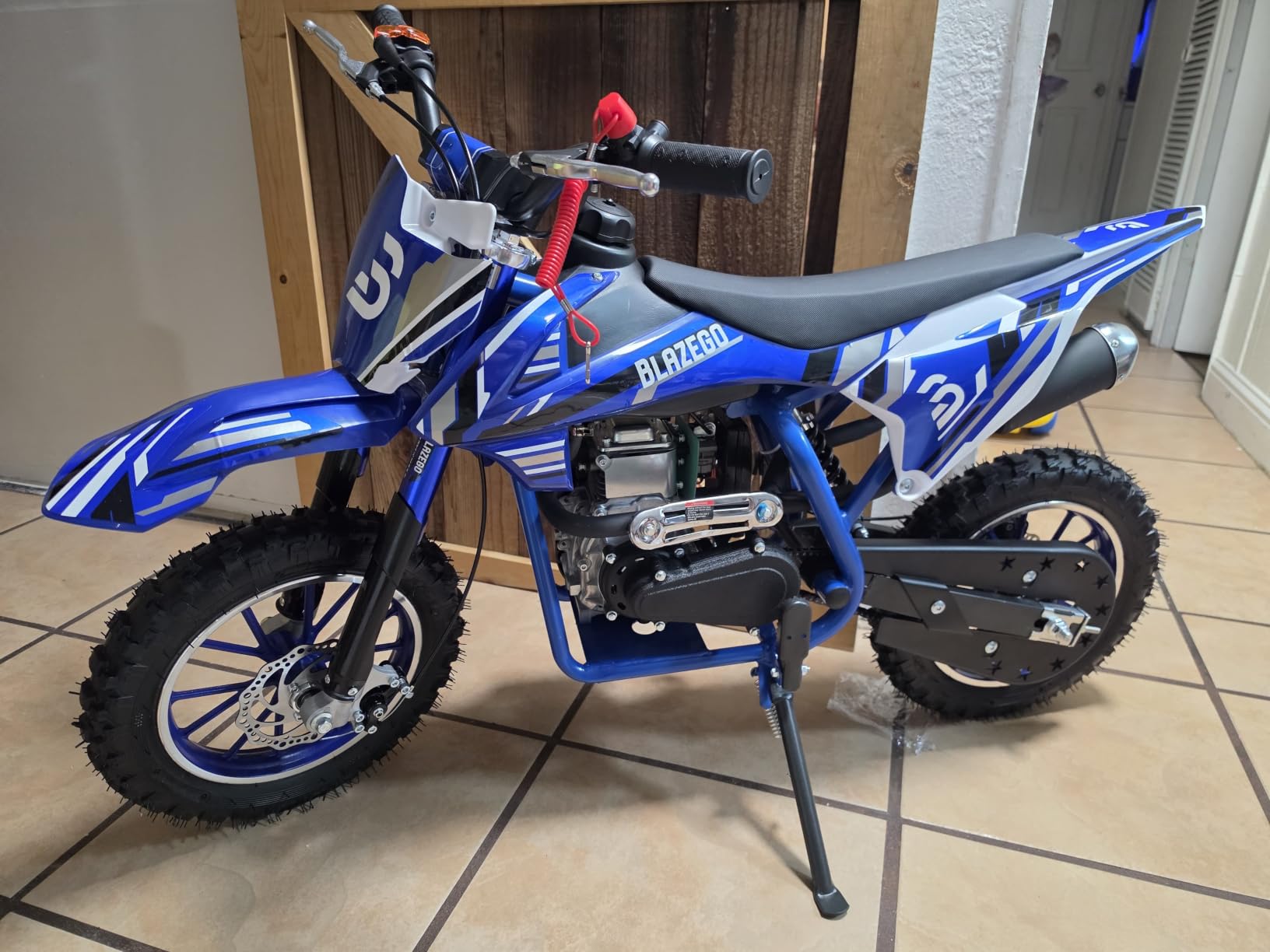50cc 4-Stroke Kids Dirt Bike,Gas Powered Mini Motorcycle customer photo 1