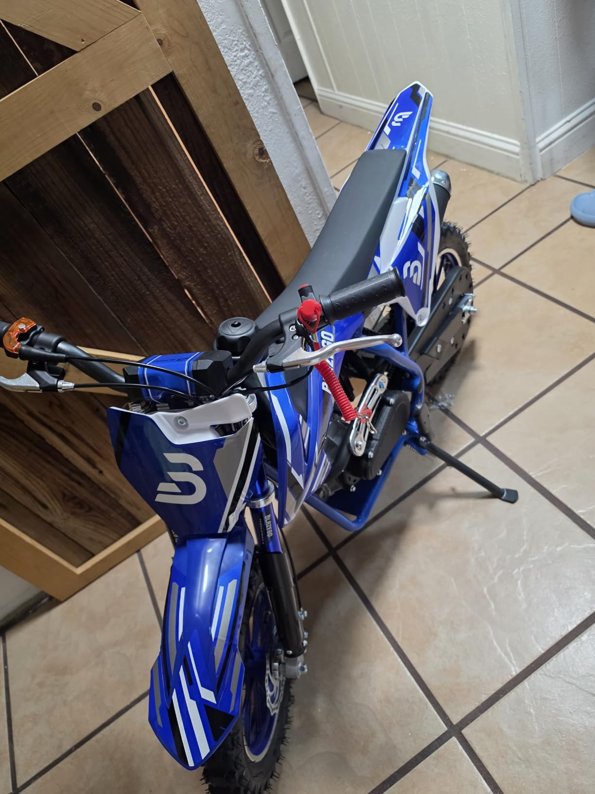 50cc 4-Stroke Kids Dirt Bike,Gas Powered Mini Motorcycle customer photo 2