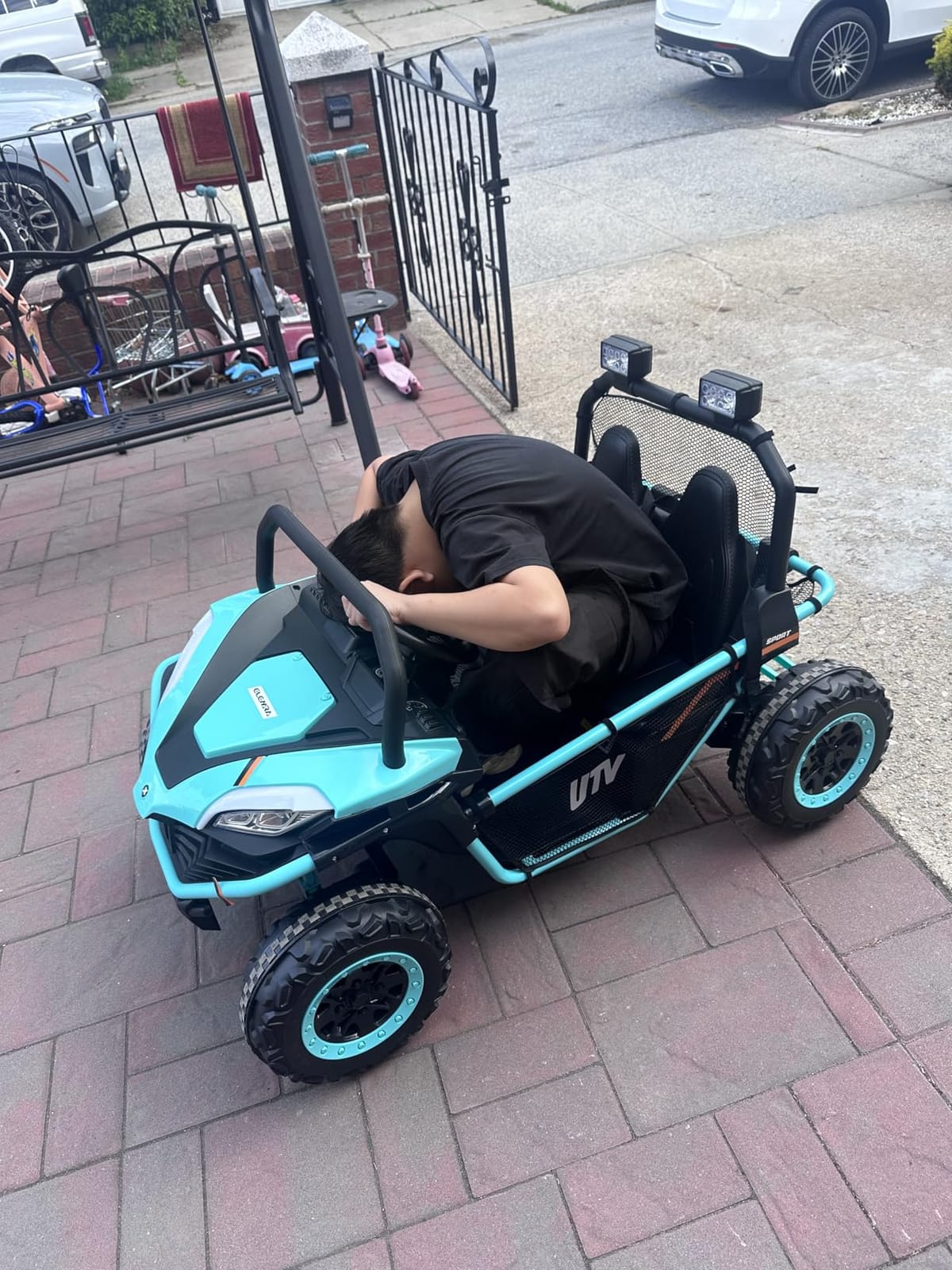 ELEMARA 24V Ride on Car for Kids, 2 Seater XL 20