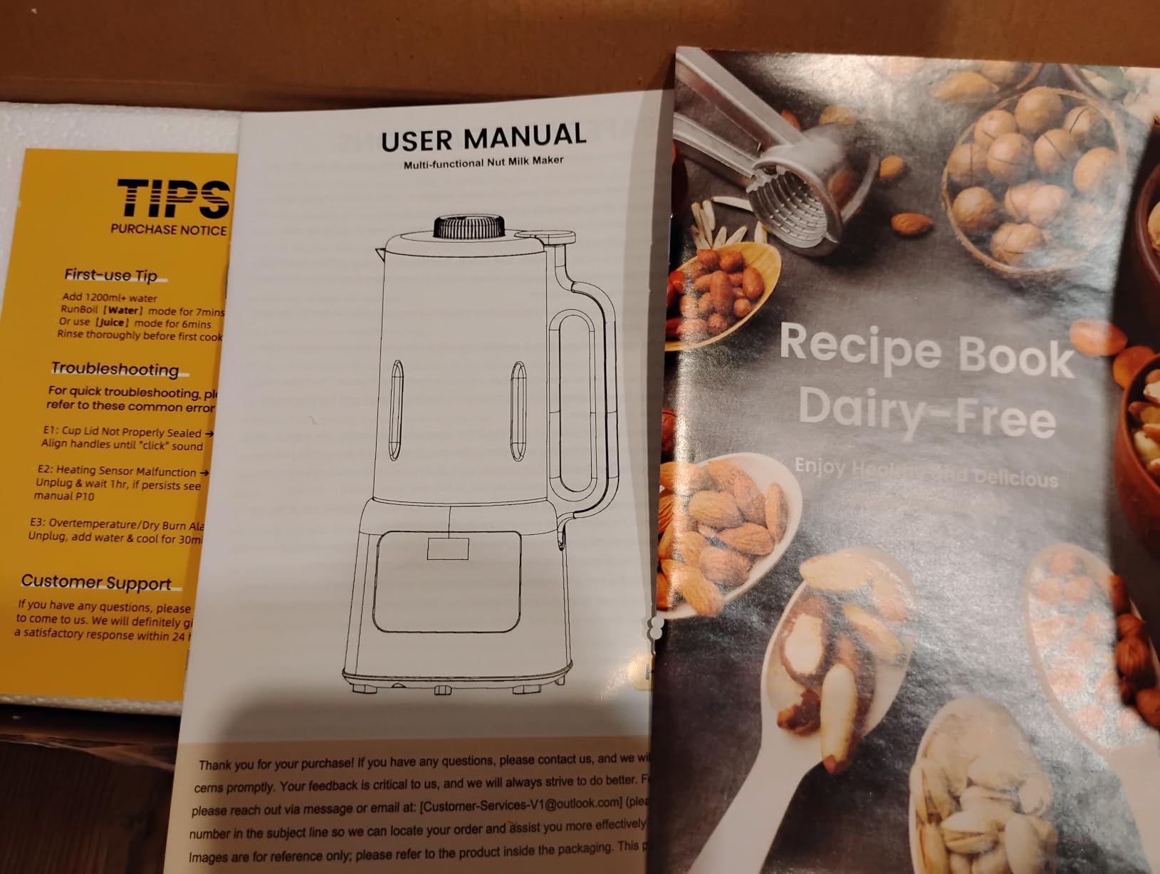 10 in 1 Nut Milk Maker Machine, 55oz Automatic Soy Milk Maker Blender, Homemade Soy Milk, Almond Milk, Oat Milk, Juice, Plant Based and Non Dairy Beverages (white) customer photo 2