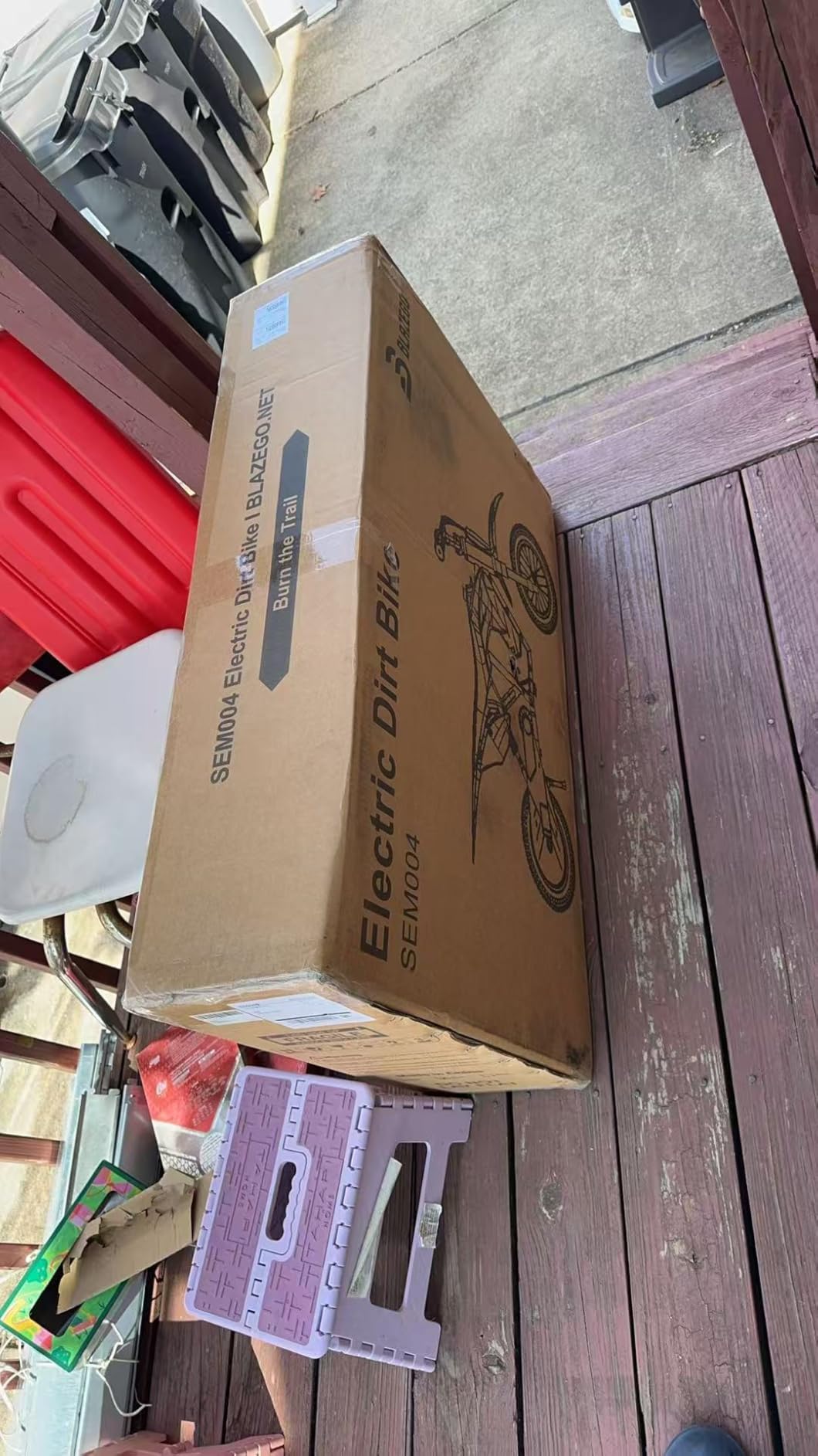 EK2 Kids 36V 700W Peak Electric Dirt Bike Motorcycle Ages 5-10 | 5.2Ah Battery,15 MPH Max Speed,12 Miles Long-Range,3-Speed Modes,132 lbs Max Load,12