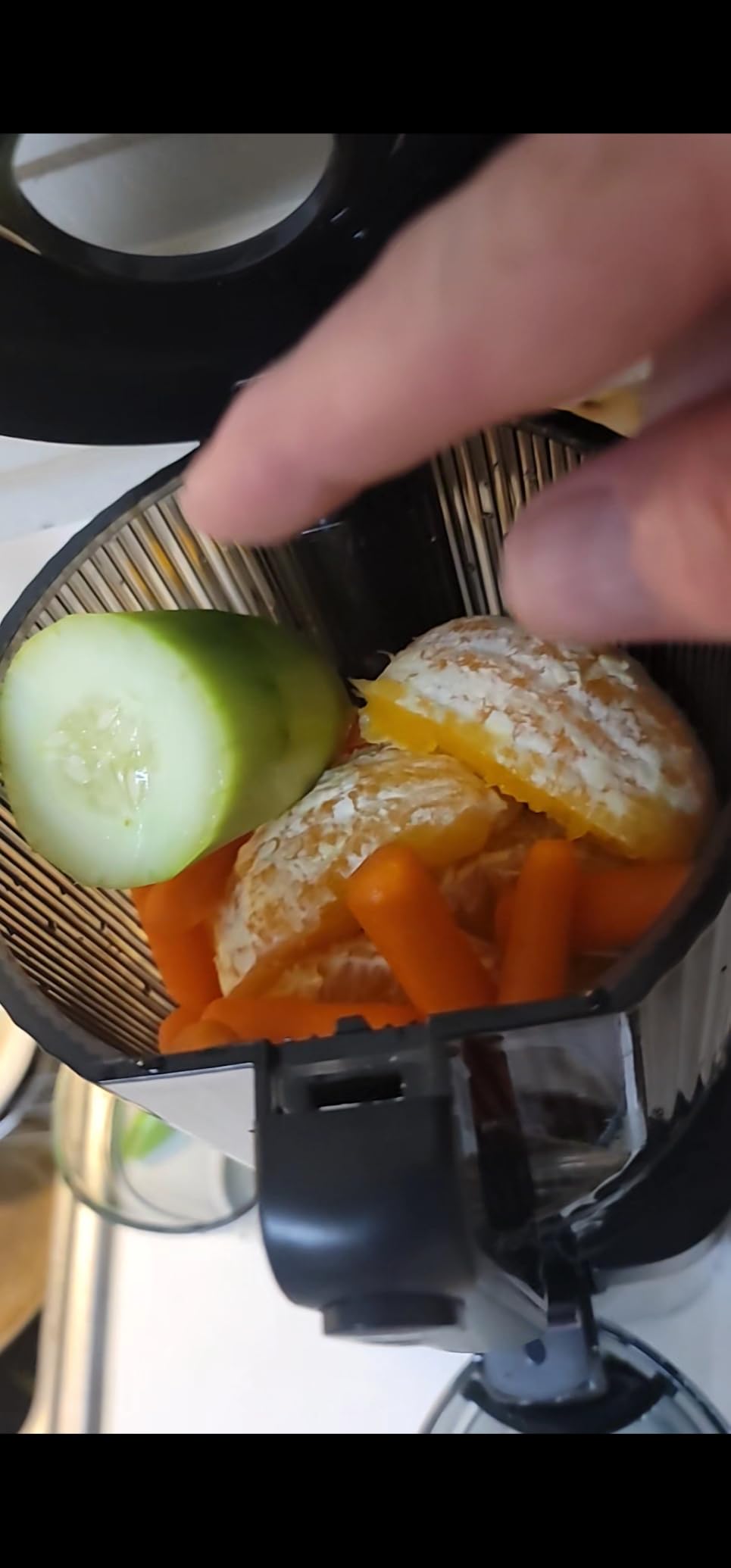 AMZCHEF Cold Press Juicer, 6.5