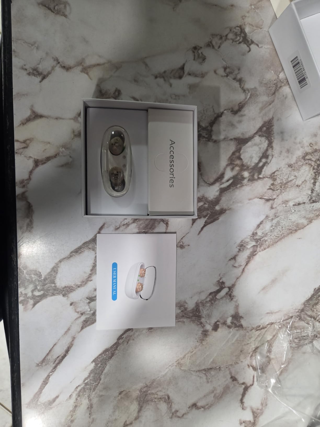 Rechargeable Hearing Aids for Seniors, 16-Channel DSP Noise Reduction Hearing Amplifier, Invisible In-Ear Design Volume Control, 35 Hours Battery Life with Charging Case, Easy to Use for Adults customer photo 1