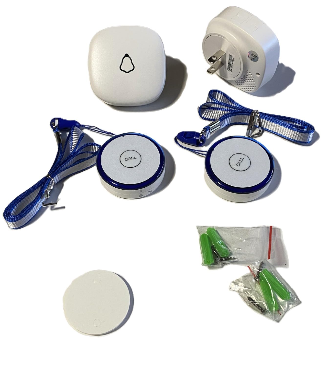Life Alert System No Monthly Fee, Caregiver Pager Call Button for Elderly at Home, Medical Alert Systems for Seniors with App, Panic Button Alarm System, 2.4GHz WiFi Receiver, Necklace, Bracelet customer photo 1