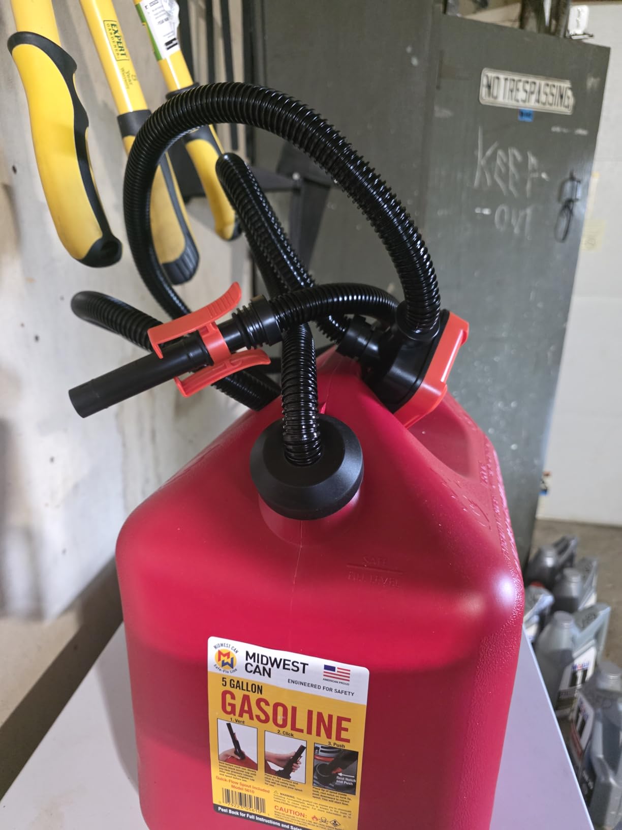 Fuel Transfer Pump, Automatic 3.8 GPM Gas Can Pump, Electric Fuel Pump | Cordless with 6000mAh Rechargeable Battery, LED Display, Auto Stop, Adjustable Flow, 90