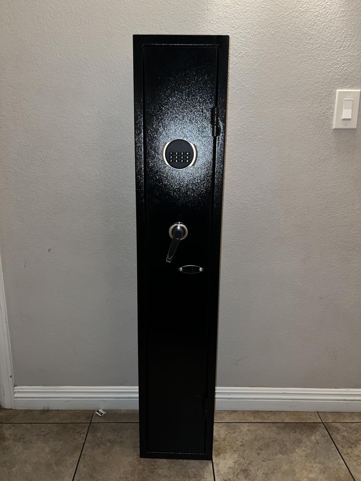 2-3 Gun Safe, Safe for Rifles and Pistols, Digital Access Safe (02 - Black, 2-3 guns) customer photo 2
