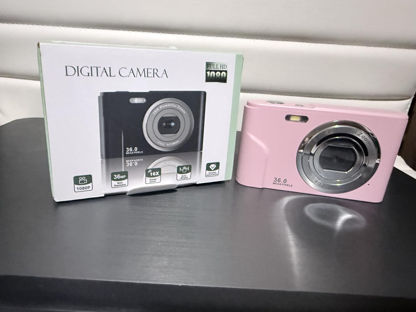 4K Video Camera Camcorder 96MP Vlogging Camera for YouTube 3.0