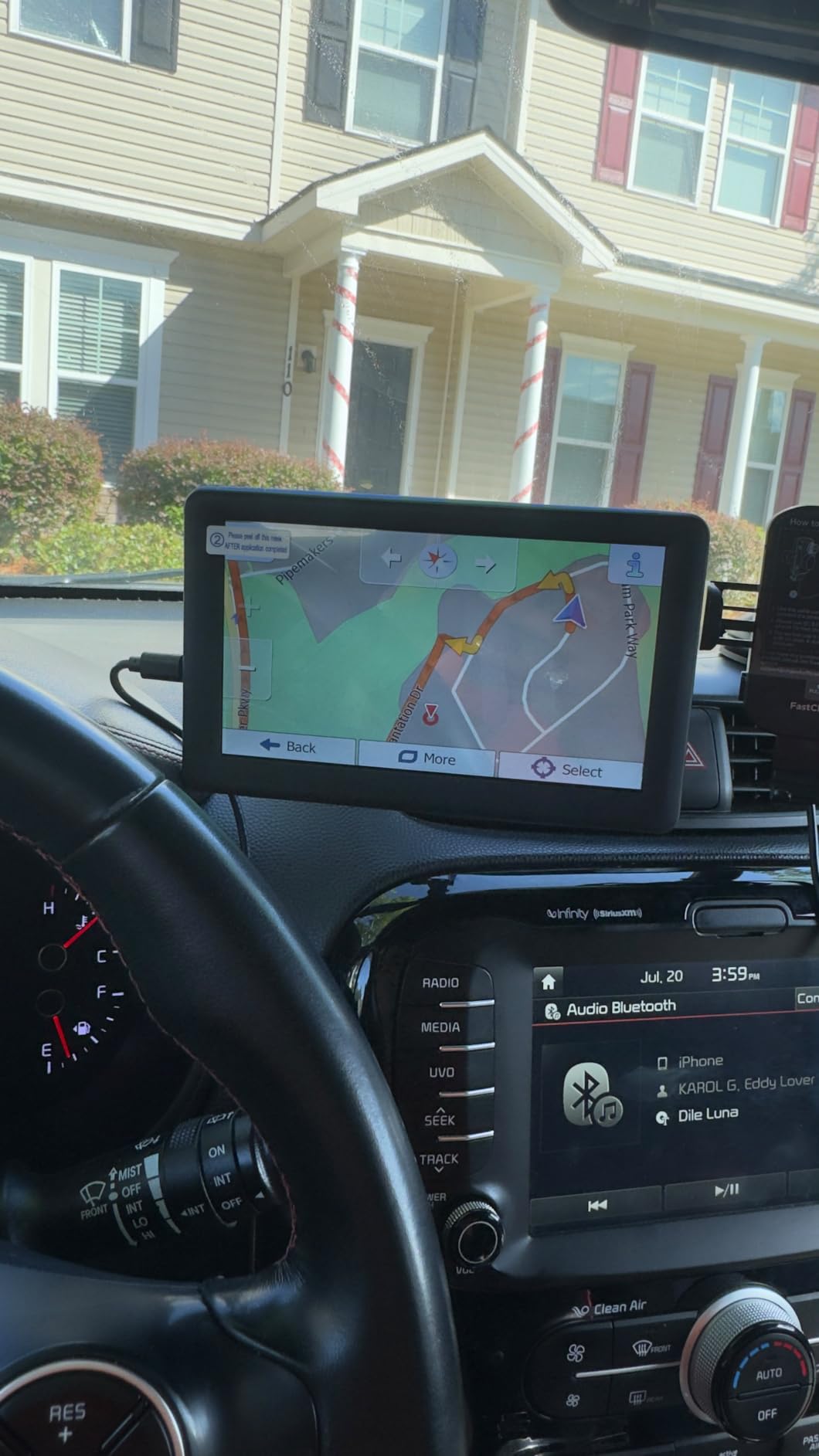 GPS Navigator for Car Truck RV, 7-Inch Portable GPS for Car with 2026 Maps Free Lifetime Updates, Voice-Guided Turn Directions, Speed Camera Alerts, Custom Truck Routing customer photo 1