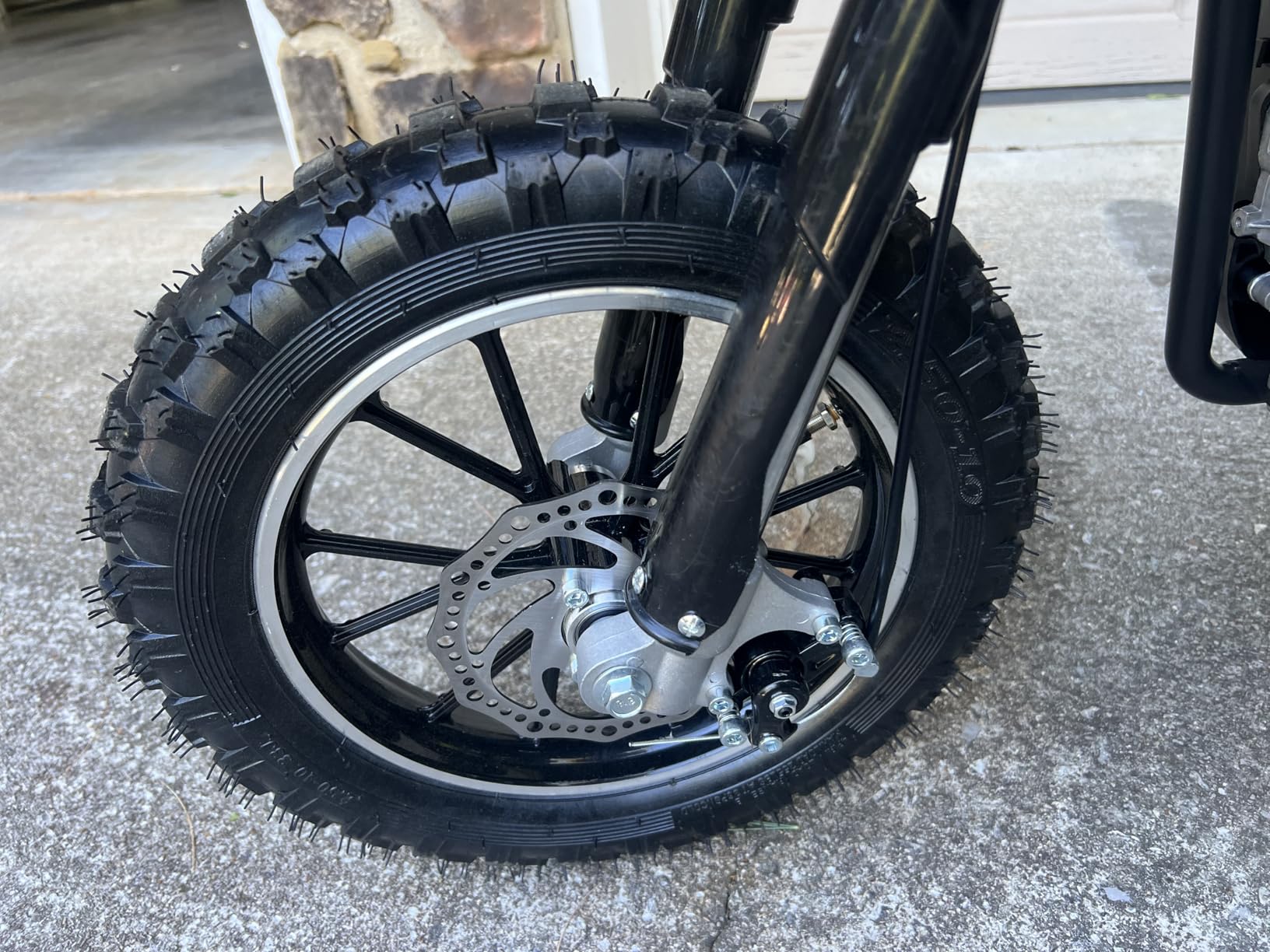 50cc Kids Dirt Bike, 4-Stroke Gas Powered Mini Motorcycle Up to 40MPH, Off-Road Dirt Bike for Kids 8-14 with Front Rear Disc Brakes, Double Shock Absorption customer photo 1