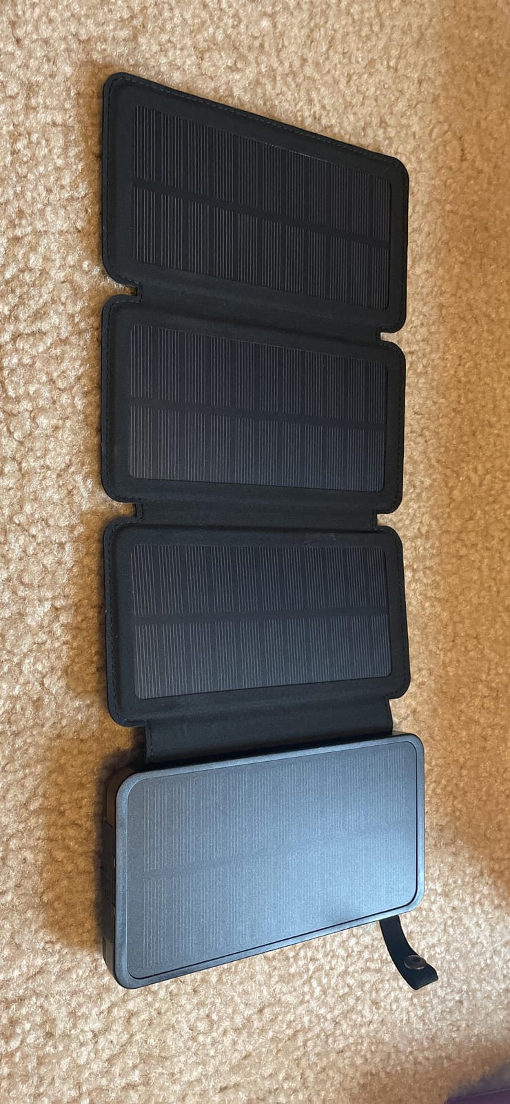 FEELLE Solar Power Bank 50000mAh Magnetic Portable Charger with Hand Crank | Built in 4 Cables & 4 Solar Panels, PD QC 3.0 Fast Charging Battery Pack, Flashlight for Outdoor, Charge 6 Devices at Once customer photo 1
