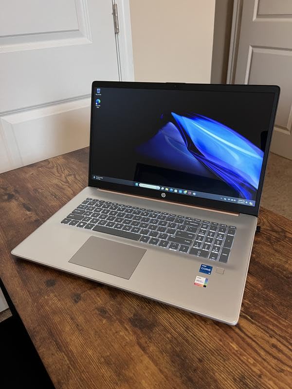 HP 17 Inch Touchscreen AI Laptop Intel Ultra 7 255U 32GB DDR5 1TB SSD, UP to 5.2GHz Ultra7, 12 Tops NPU, 17.3 inch HD+ Touch Display, Fingerprint Reader, Backlit KB, Win 11 Pro customer photo 1