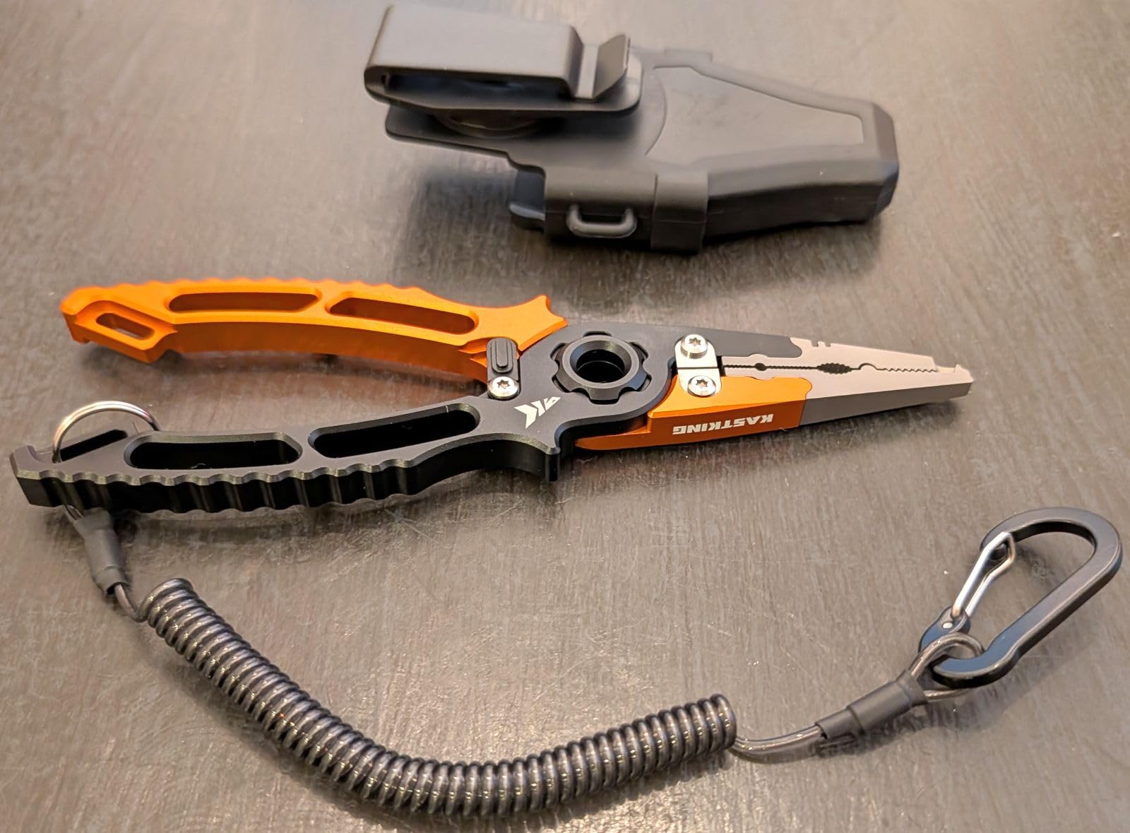 KastKing Ti-Forge Titanium Jaw Fishing Pliers, Freshwater & Saltwater | Titanium-Alloy Jaws, Aluminum Body, Corrosion-Resistant, Dual-Tip Design, Safety Lock customer photo 1