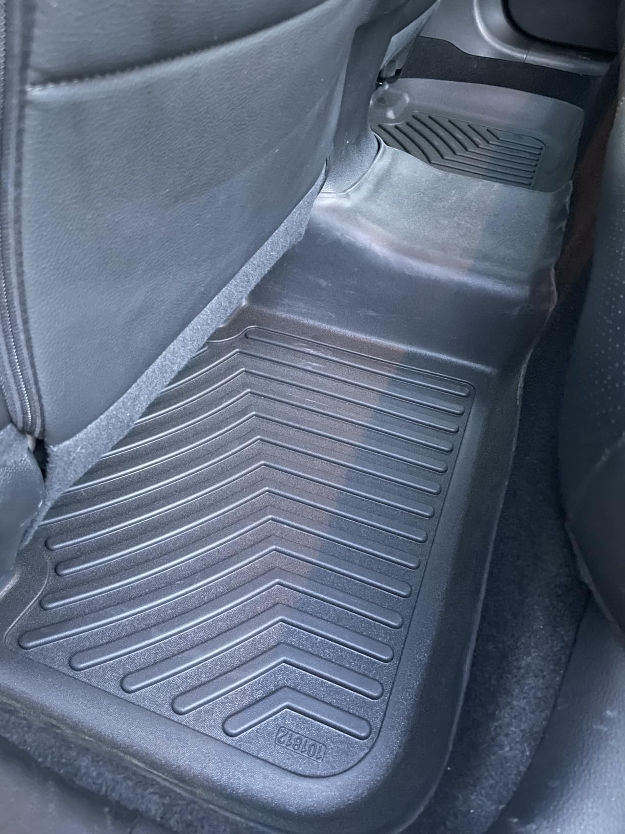 OEDRO Floor Mats Fits Tesla Model Y Juniper 2025 2026 5-Seater | Custom Fit All-Weather TPE Model Y Premium/Performance Cargo Liner Trunk Backrest Model Y Interior Accessories 9 Piece customer photo 1