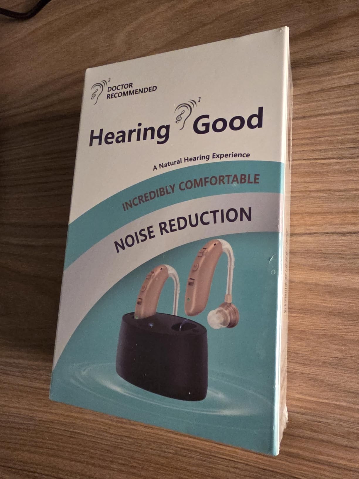 Hearing Aids for Seniors, Hearing Aids Rechargeable with Noise Cancelling and Volume Control, Hearing Amplifier for Adults Hearing Loss, Portable Behind-the-Ear Hearing Aid Headphones customer photo 2