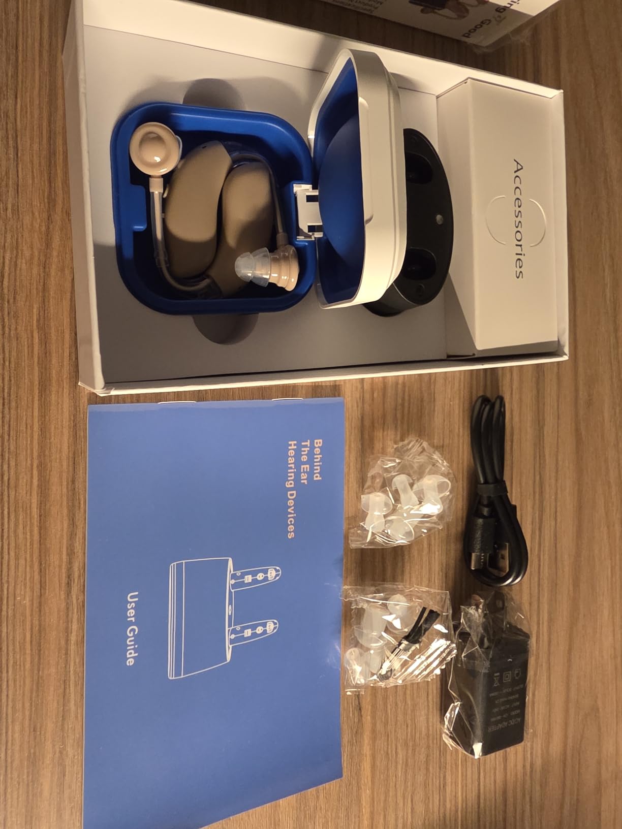 Hearing Aids for Seniors with Bluetooth - Pocket Hearing Amplifier, LED Display, 4 Modes, 45H Battery, Noise Reduction Personal Sound Amplifier for Hearing Loss Adults customer photo 1