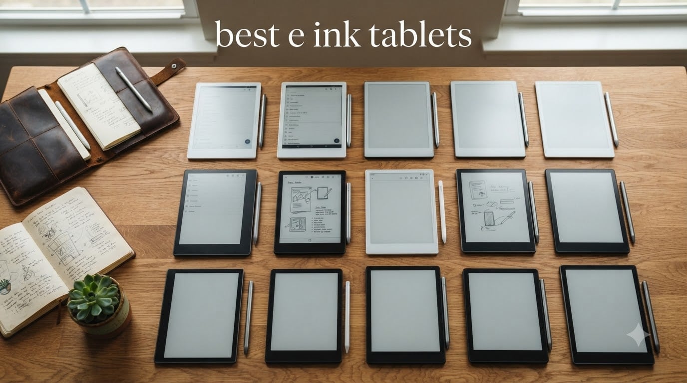 best e ink tablets