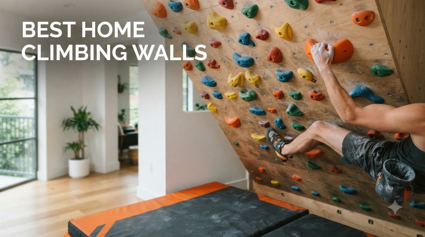 best home climbing walls