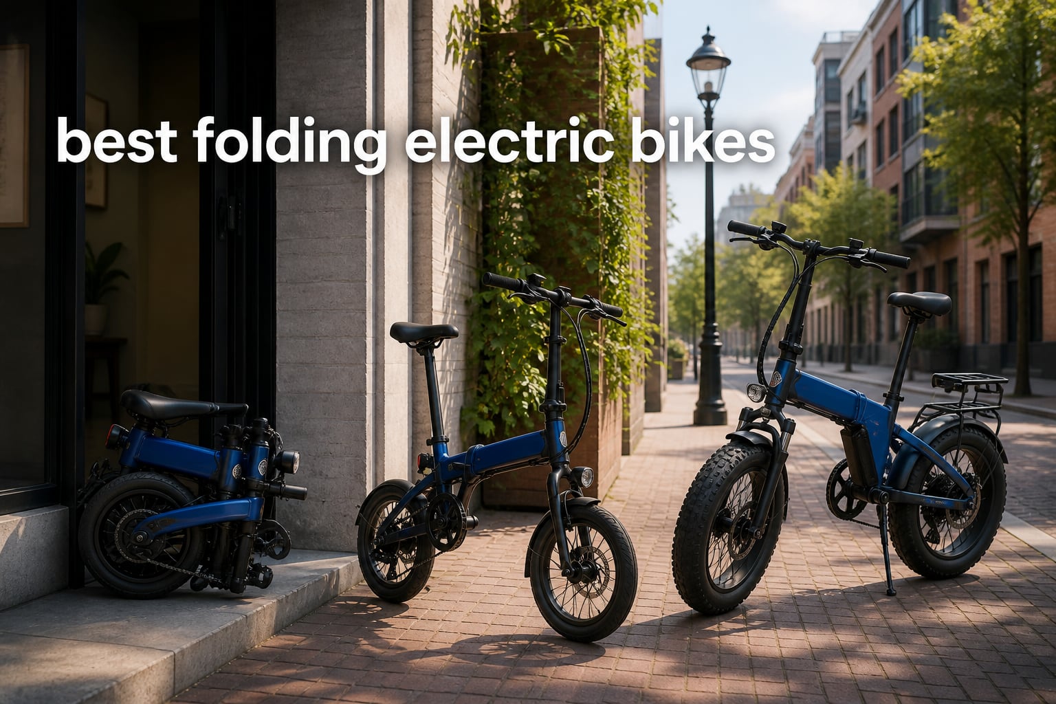 best folding electric bikes