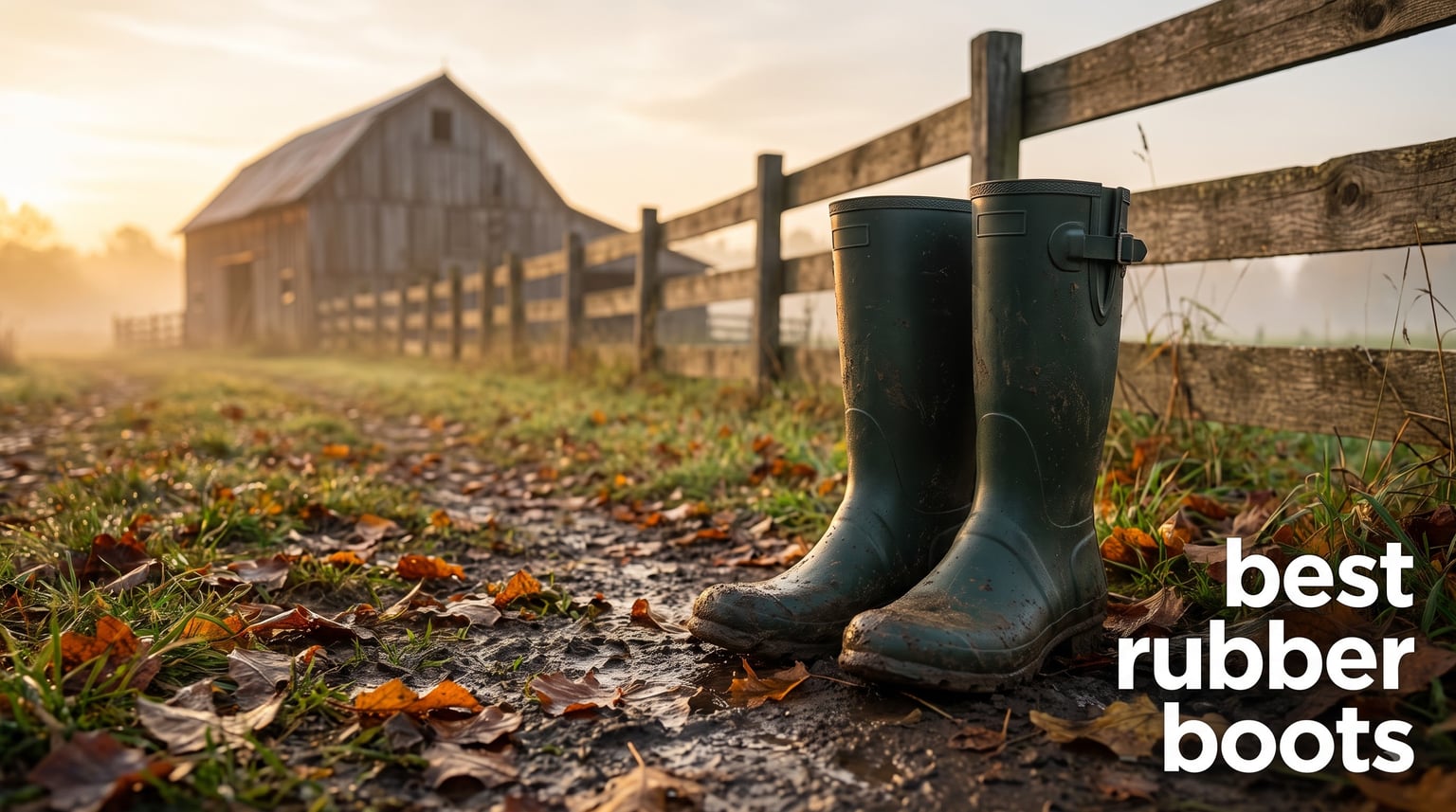 best rubber boots