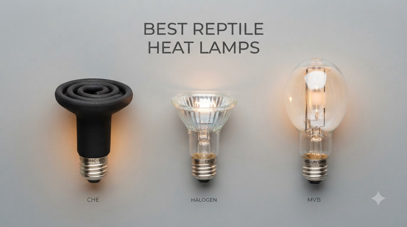 best reptile heat lamps
